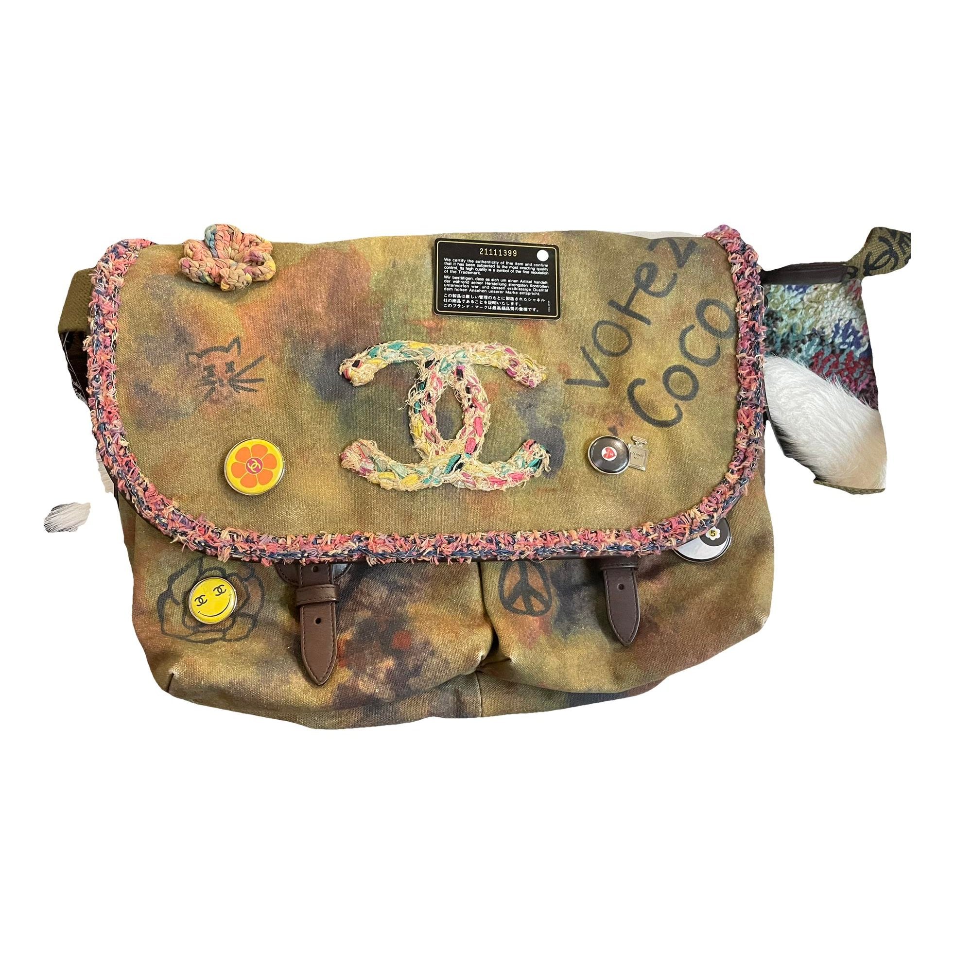 Graffiti crossbody bag