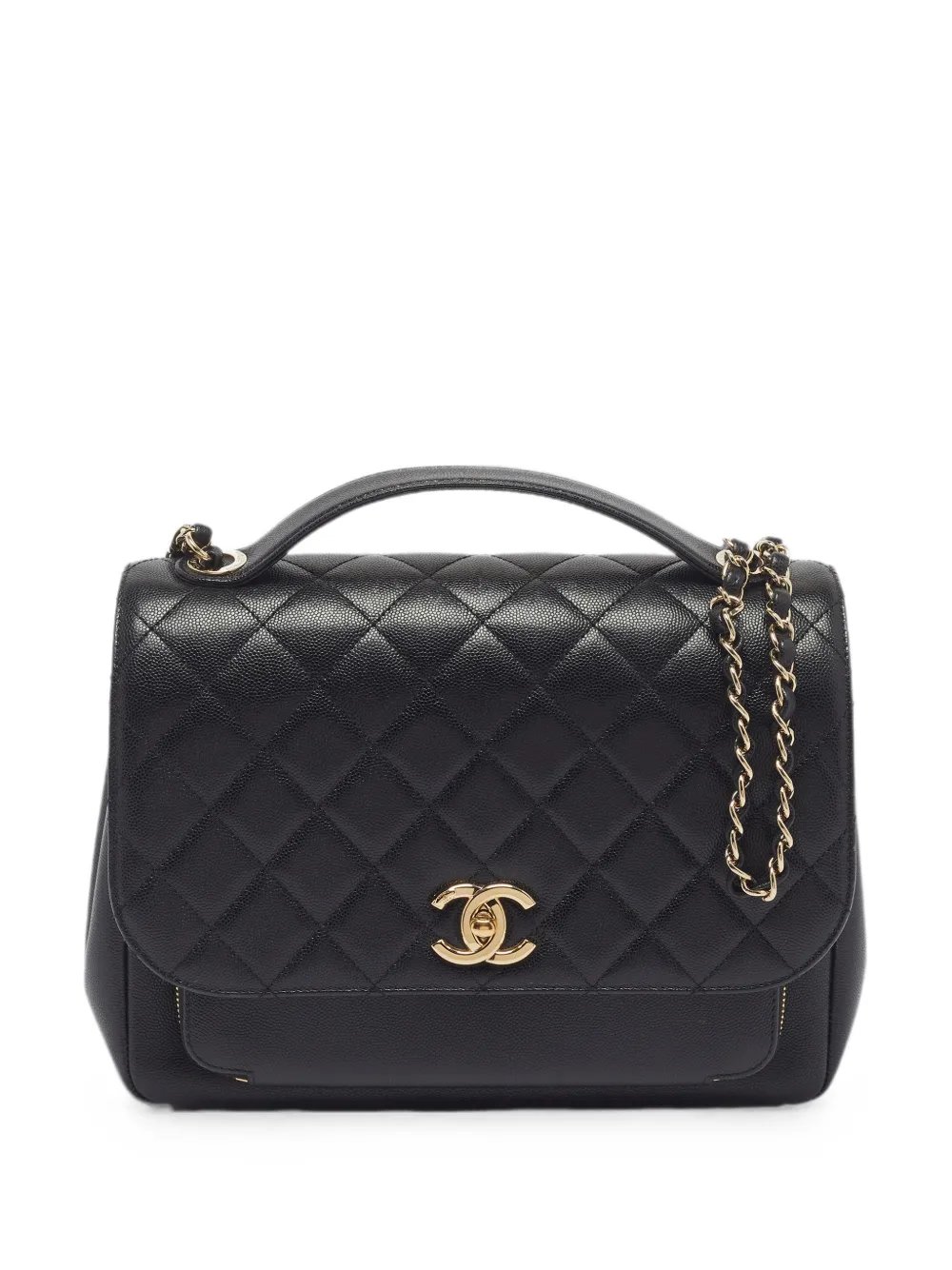 2017 large Business Affinity quilted shoulder bag
