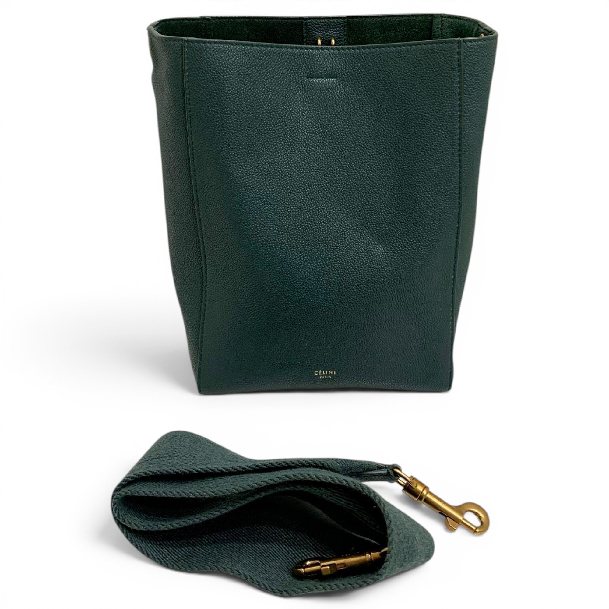 Seau Sangle leather tote