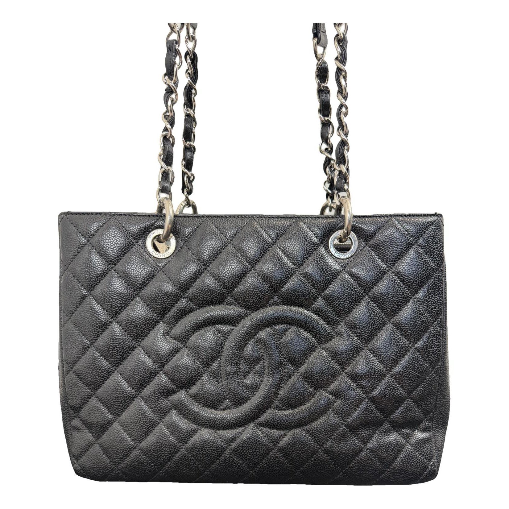 Grand shopping leather tote