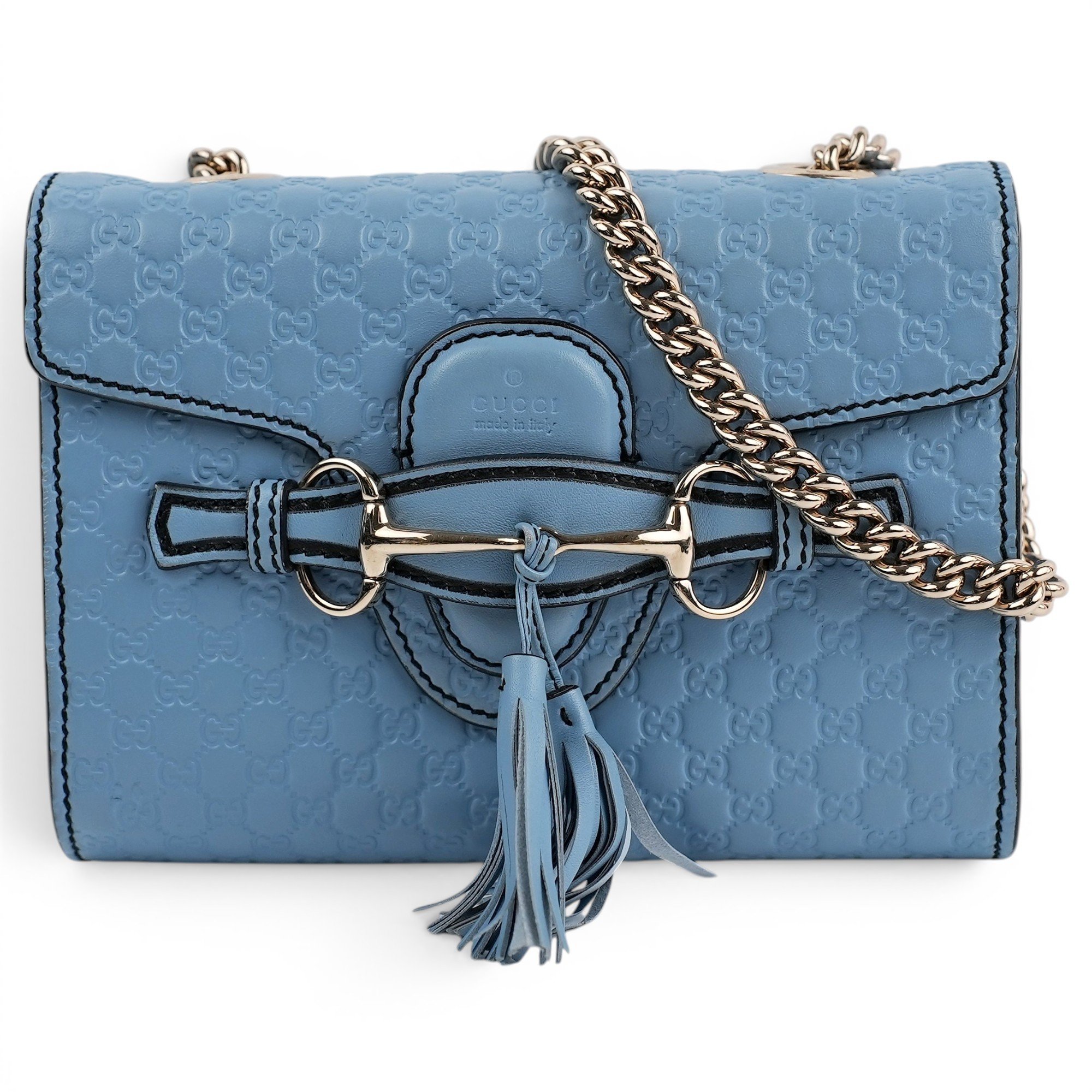 Horsebit 1955 patent leather handbag