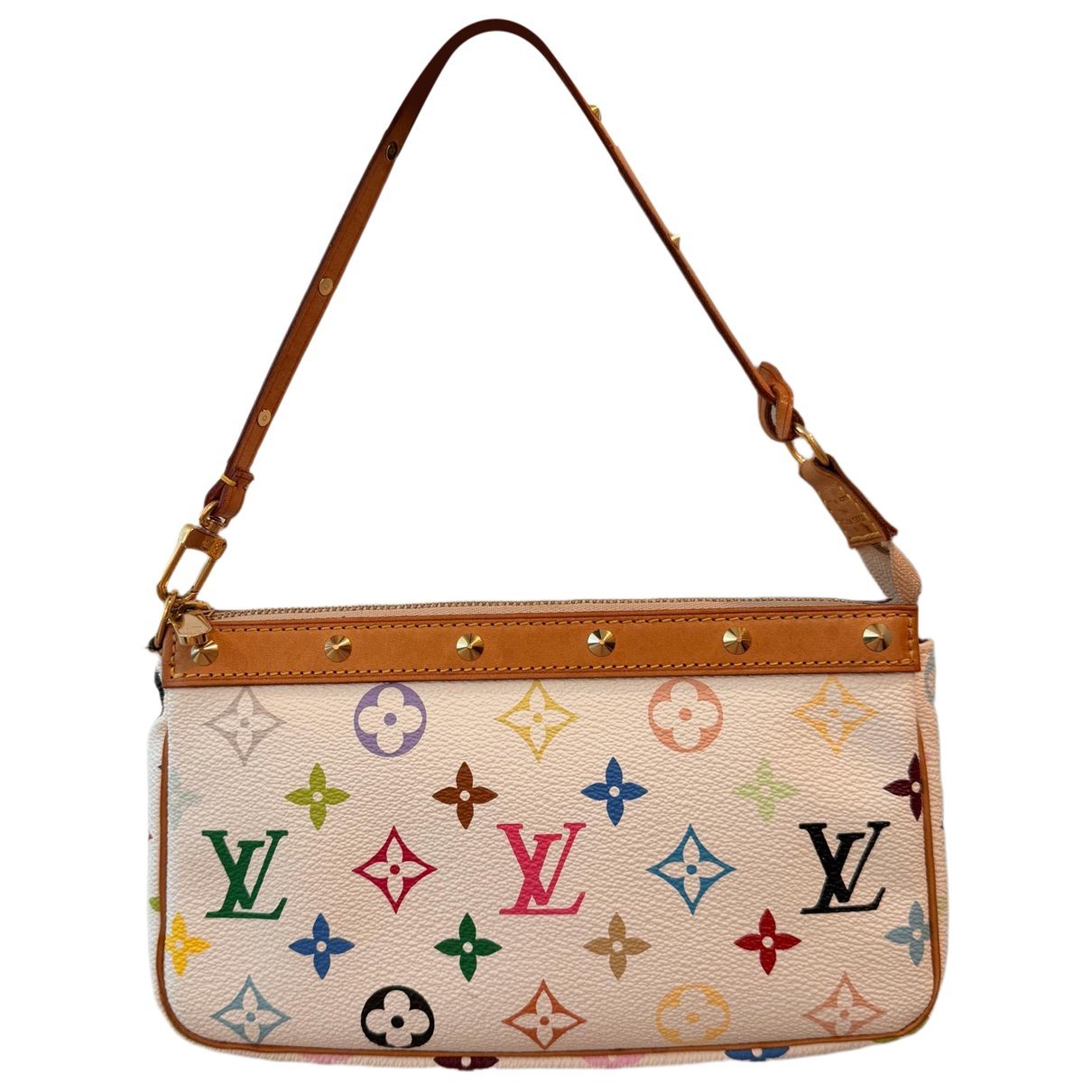 Pochette Accessoire leather handbag