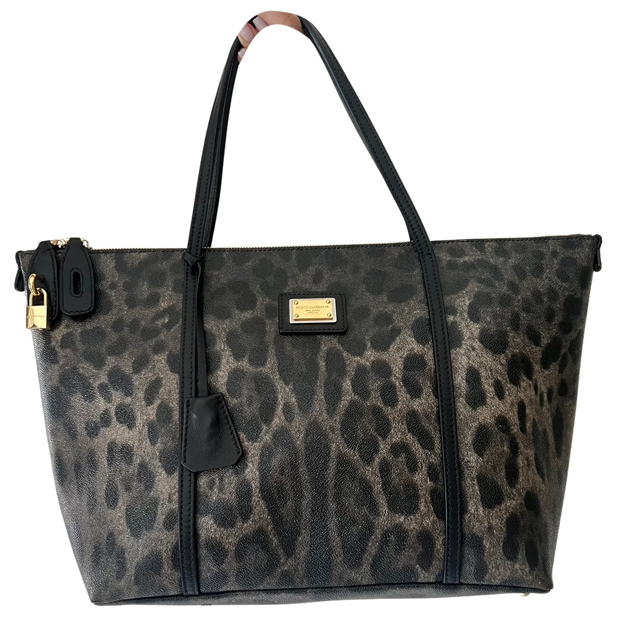 Leather tote