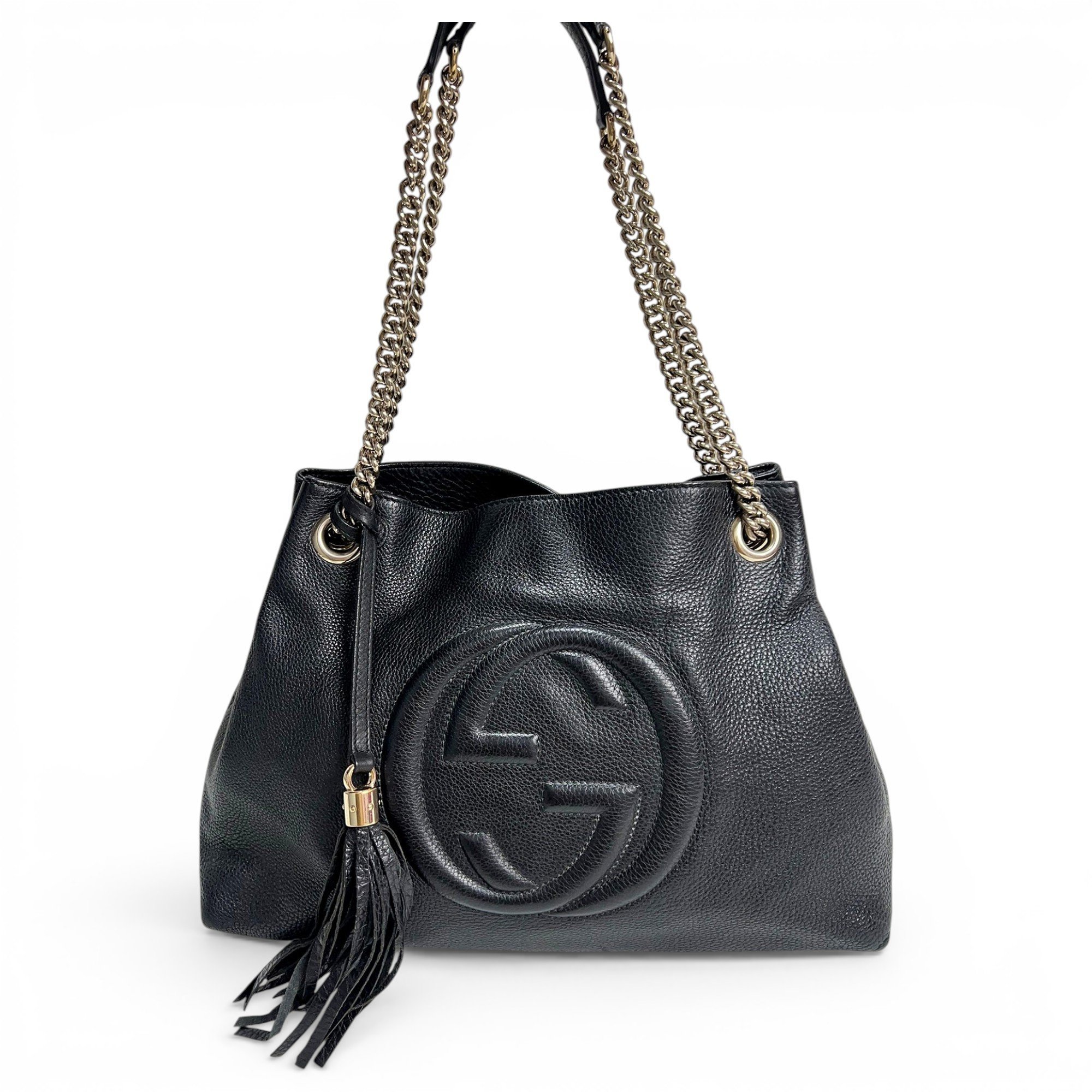 Soho leather tote