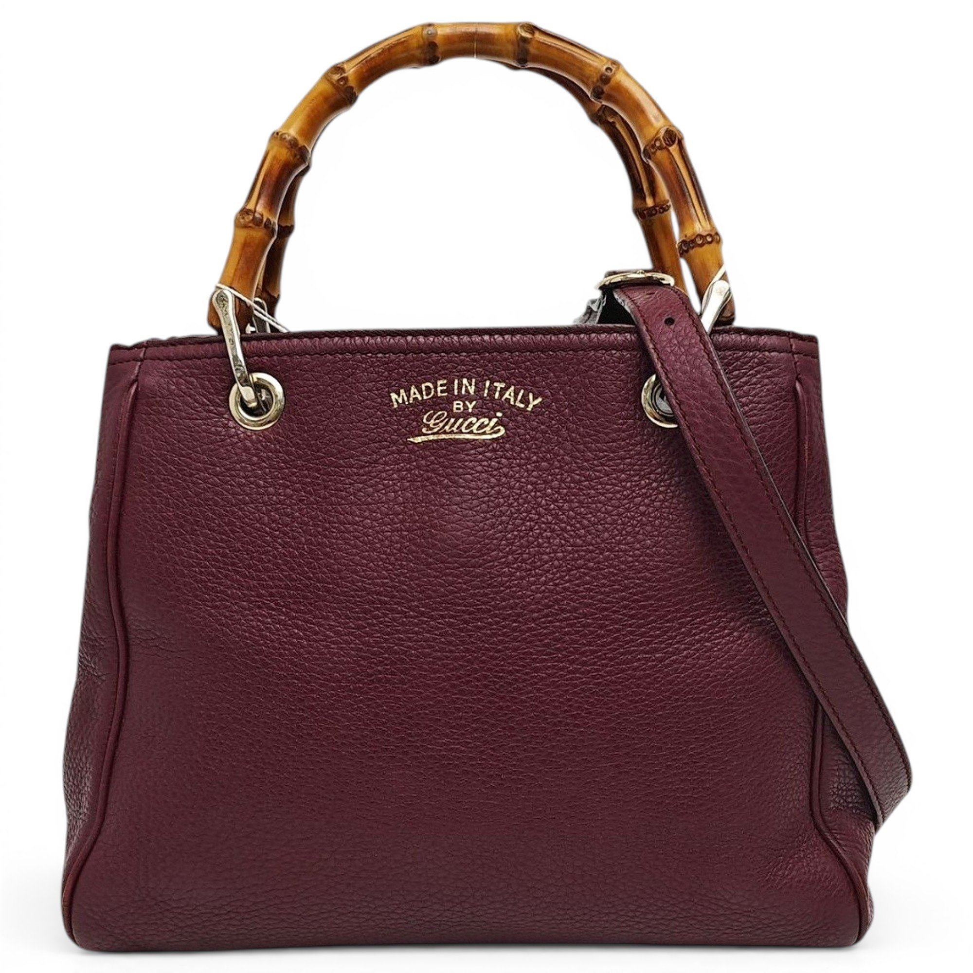 Leather handbag