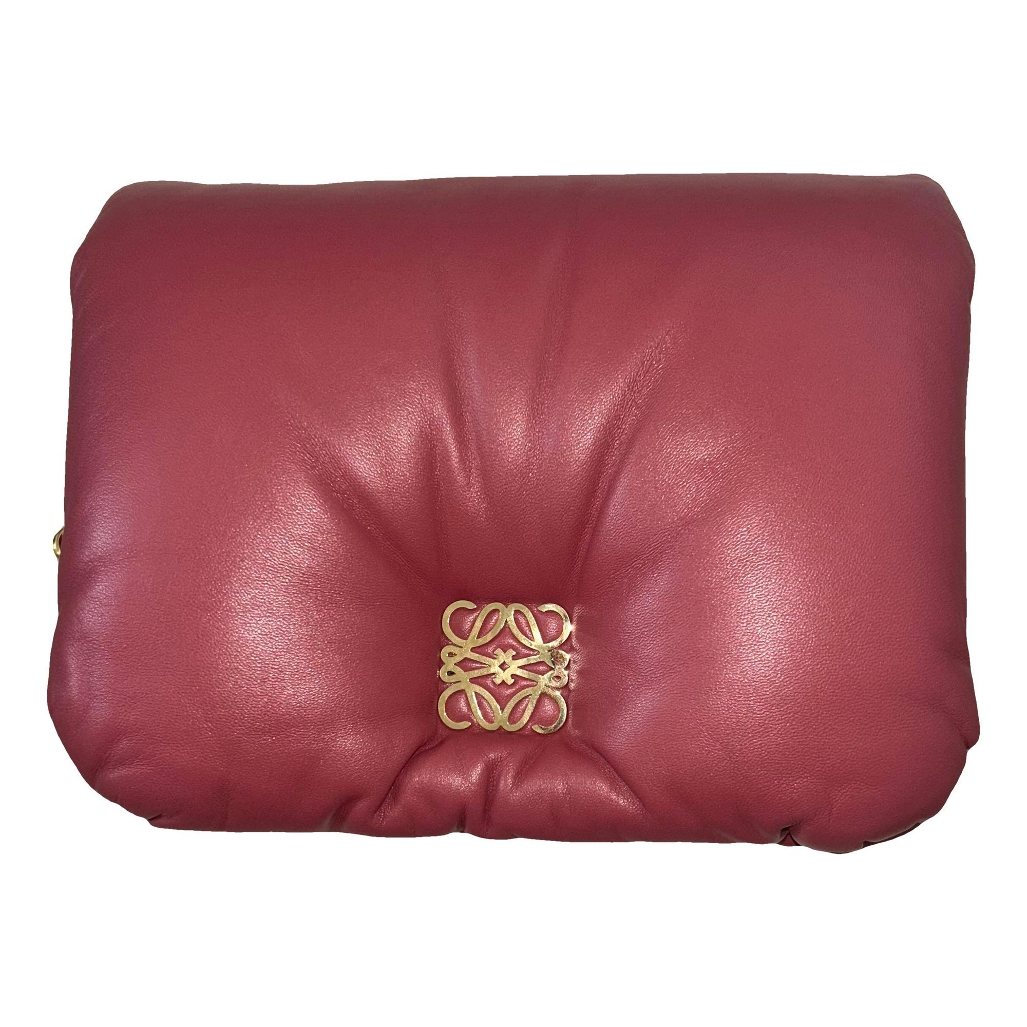 Goya Puffer leather handbag