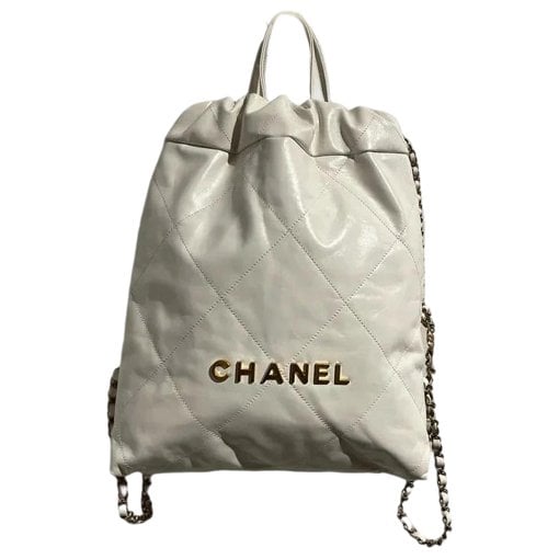 Chanel 22 leather backpack