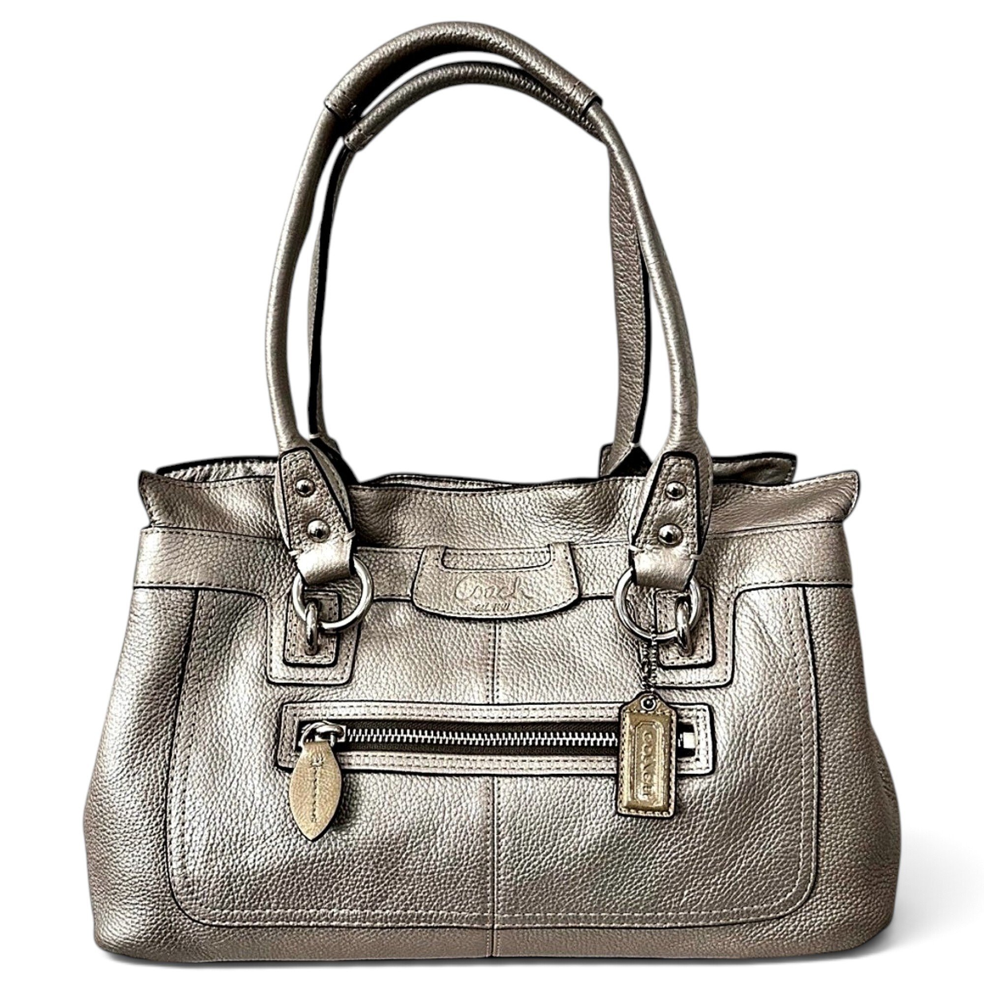 Leather handbag