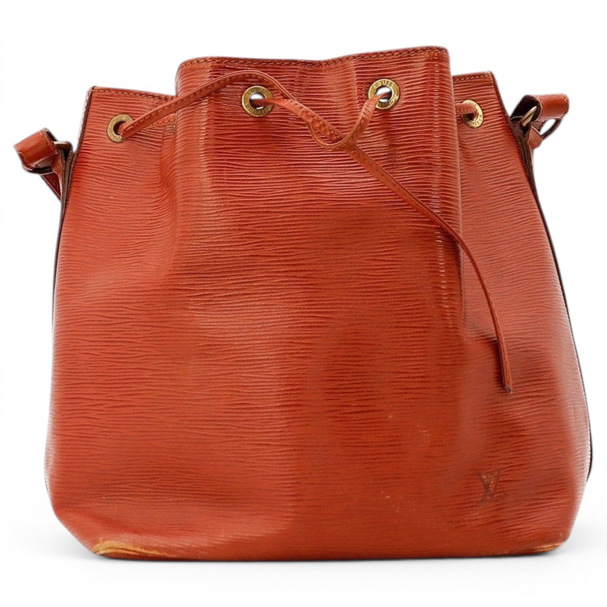Petit Noé trunk leather handbag