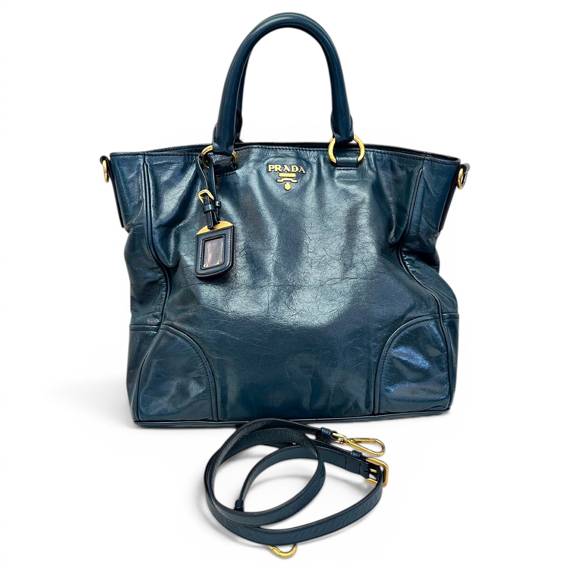 Leather handbag