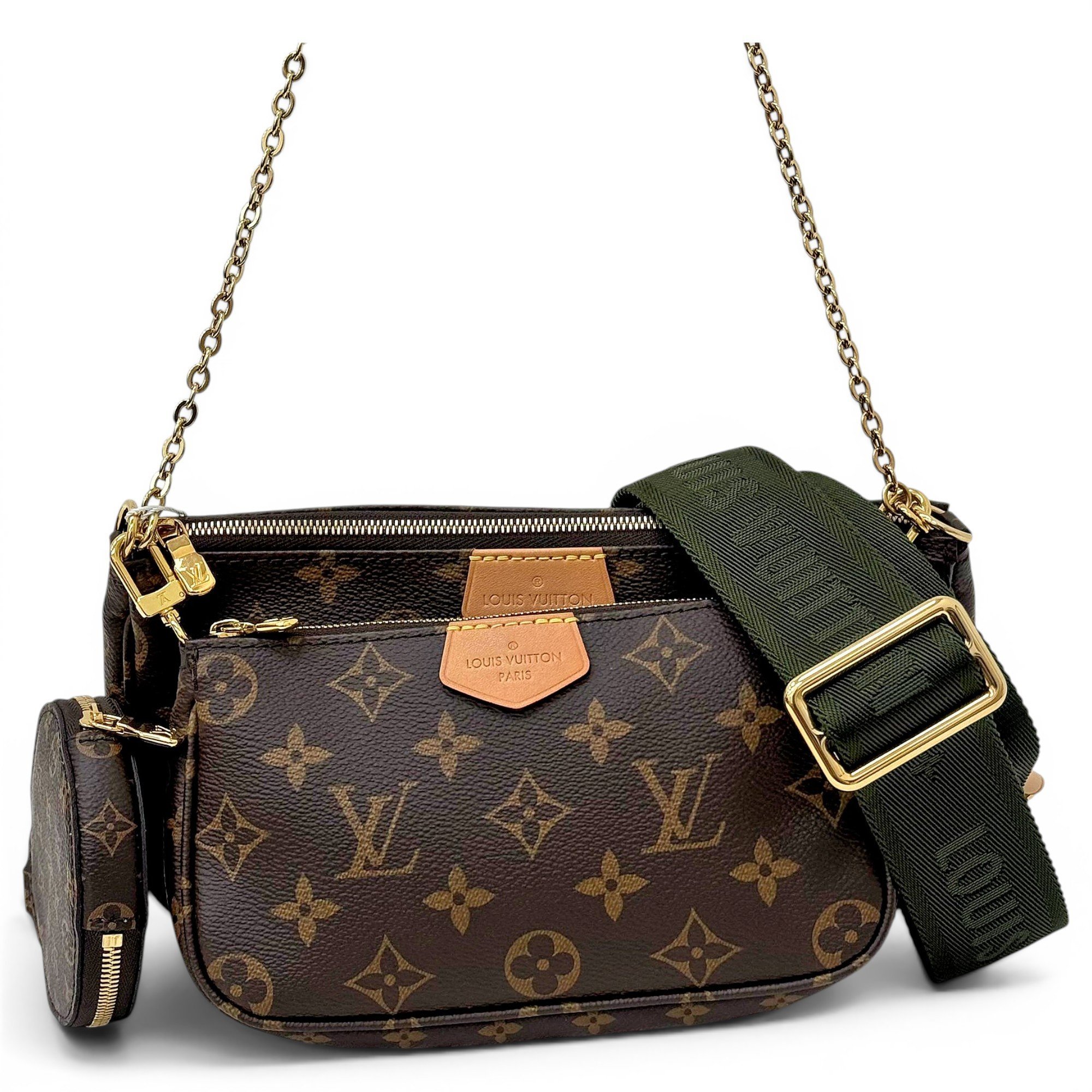 Multi Pochette Accessoires leather handbag