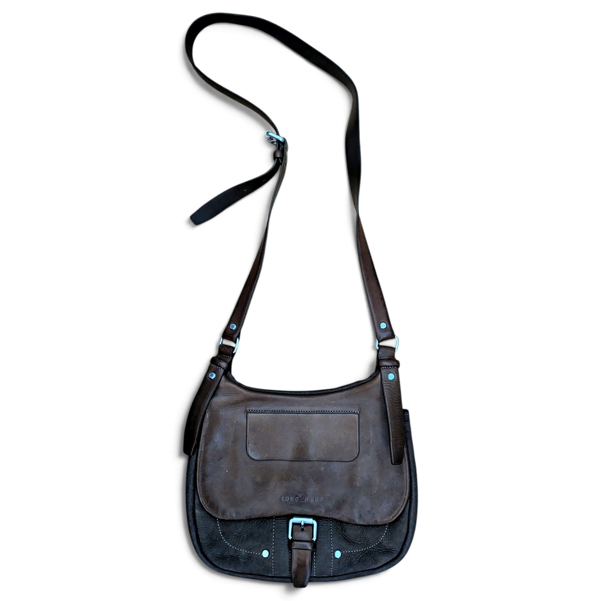 Leather crossbody bag