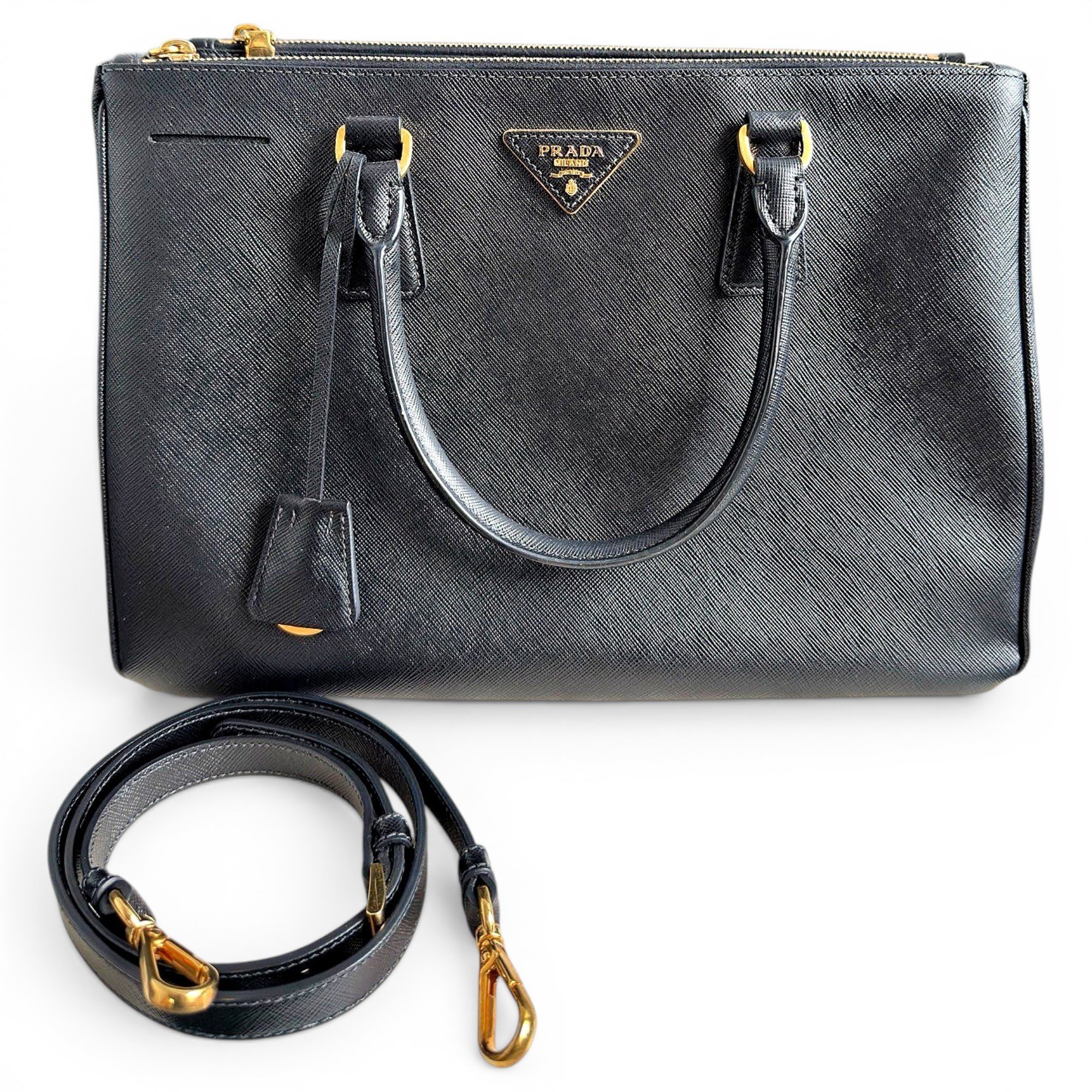 Galleria leather handbag