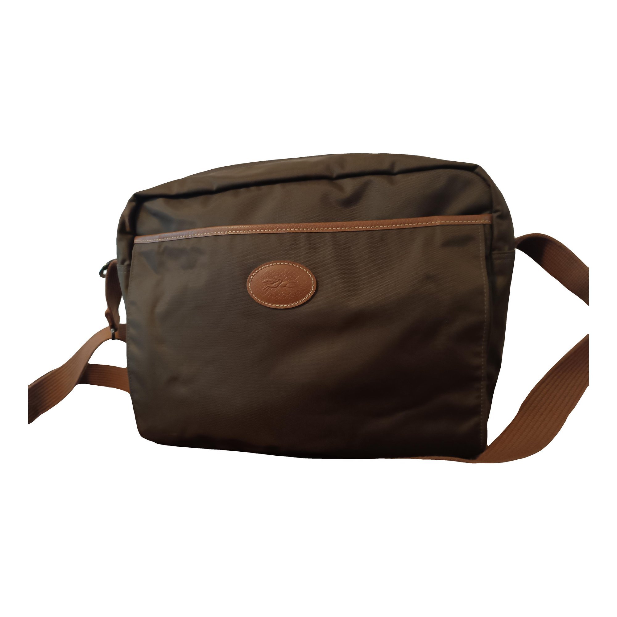Vinyl crossbody bag