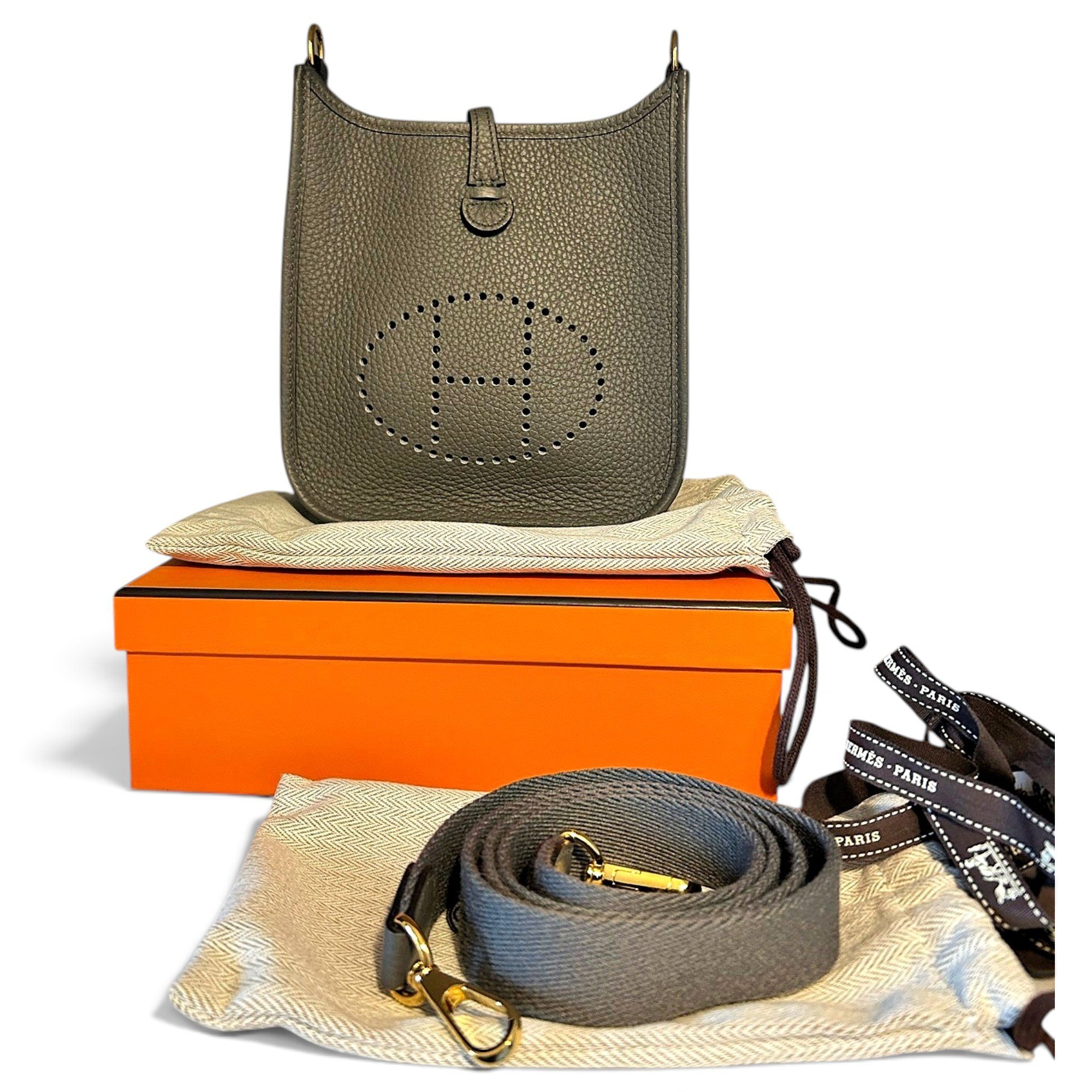 Evelyne leather crossbody bag