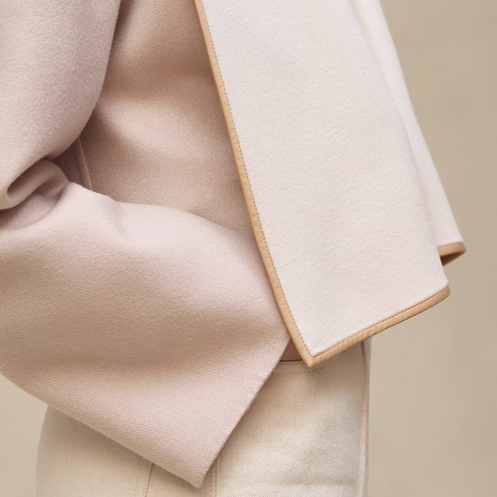 Beige Naturel Cashmere Jacket