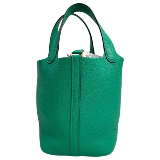 Picotin leather handbag