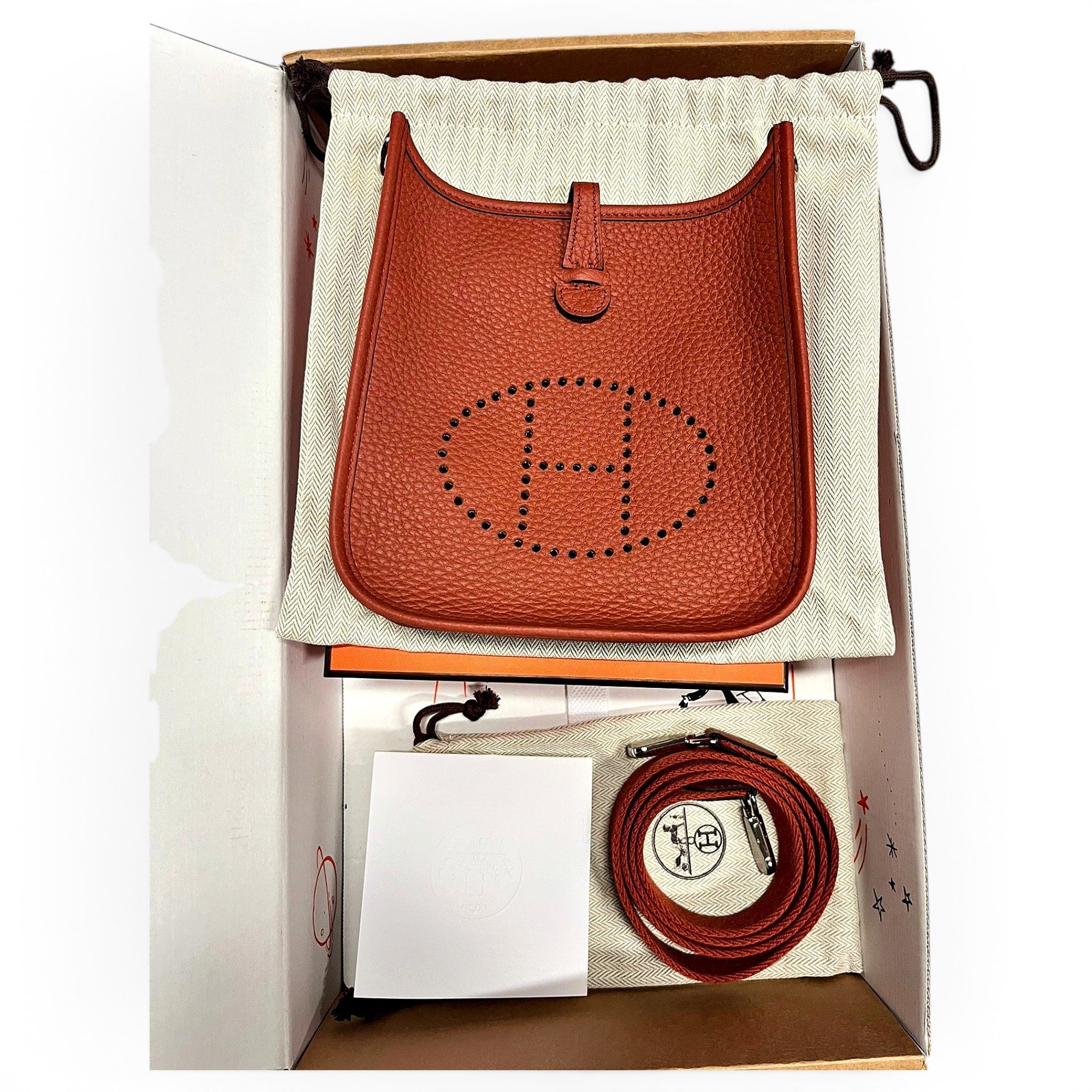 Mini Evelyne leather mini bag