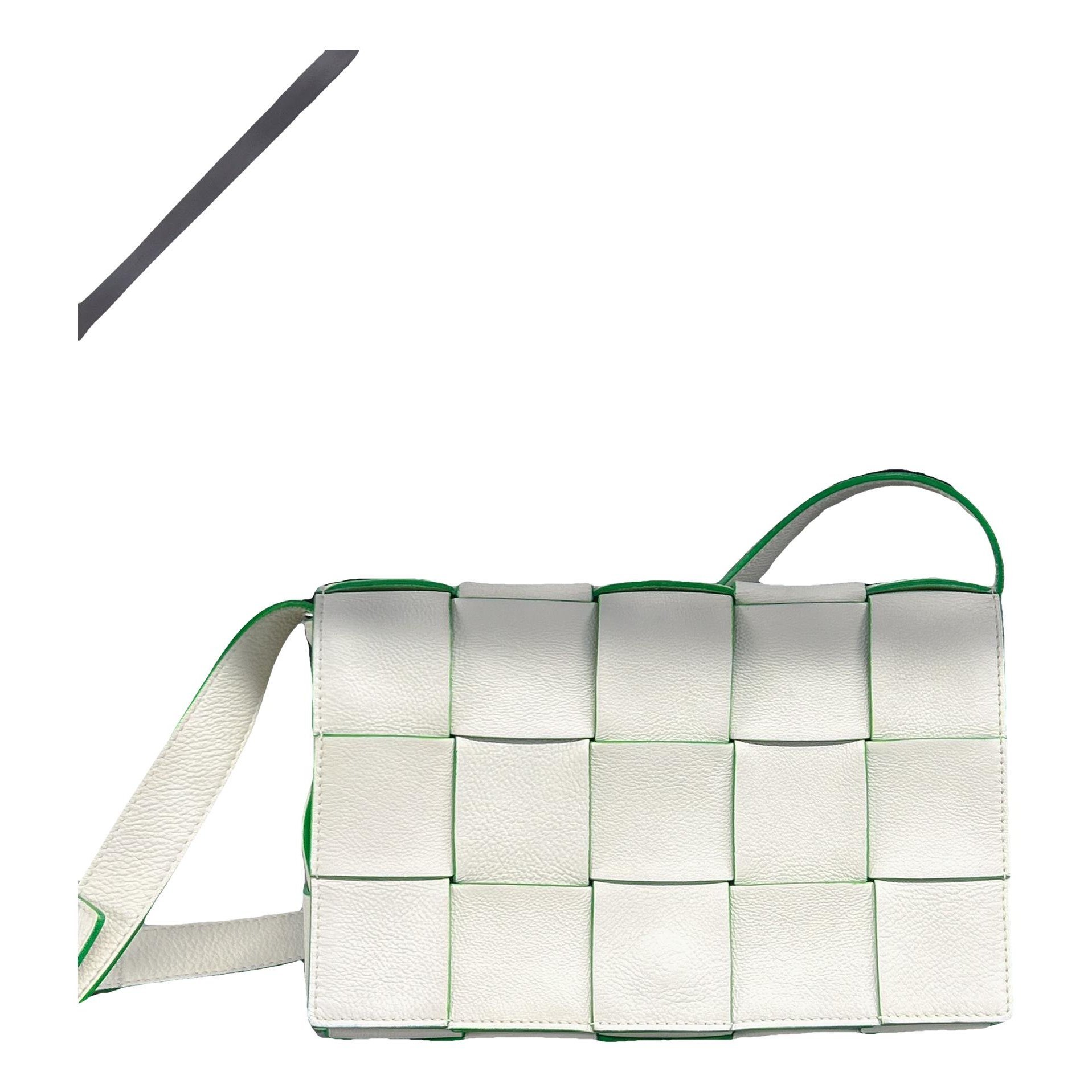 Cassette leather crossbody bag