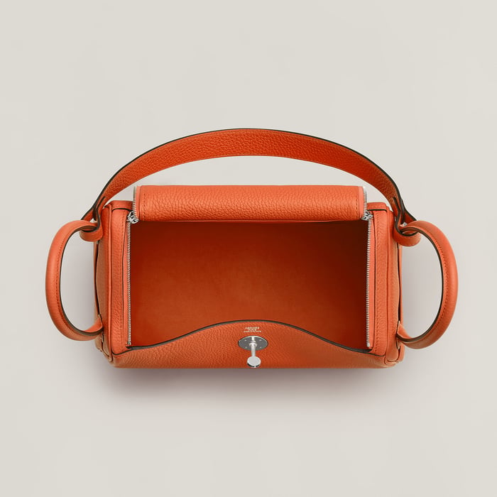 Orange Lindy 26 Bag