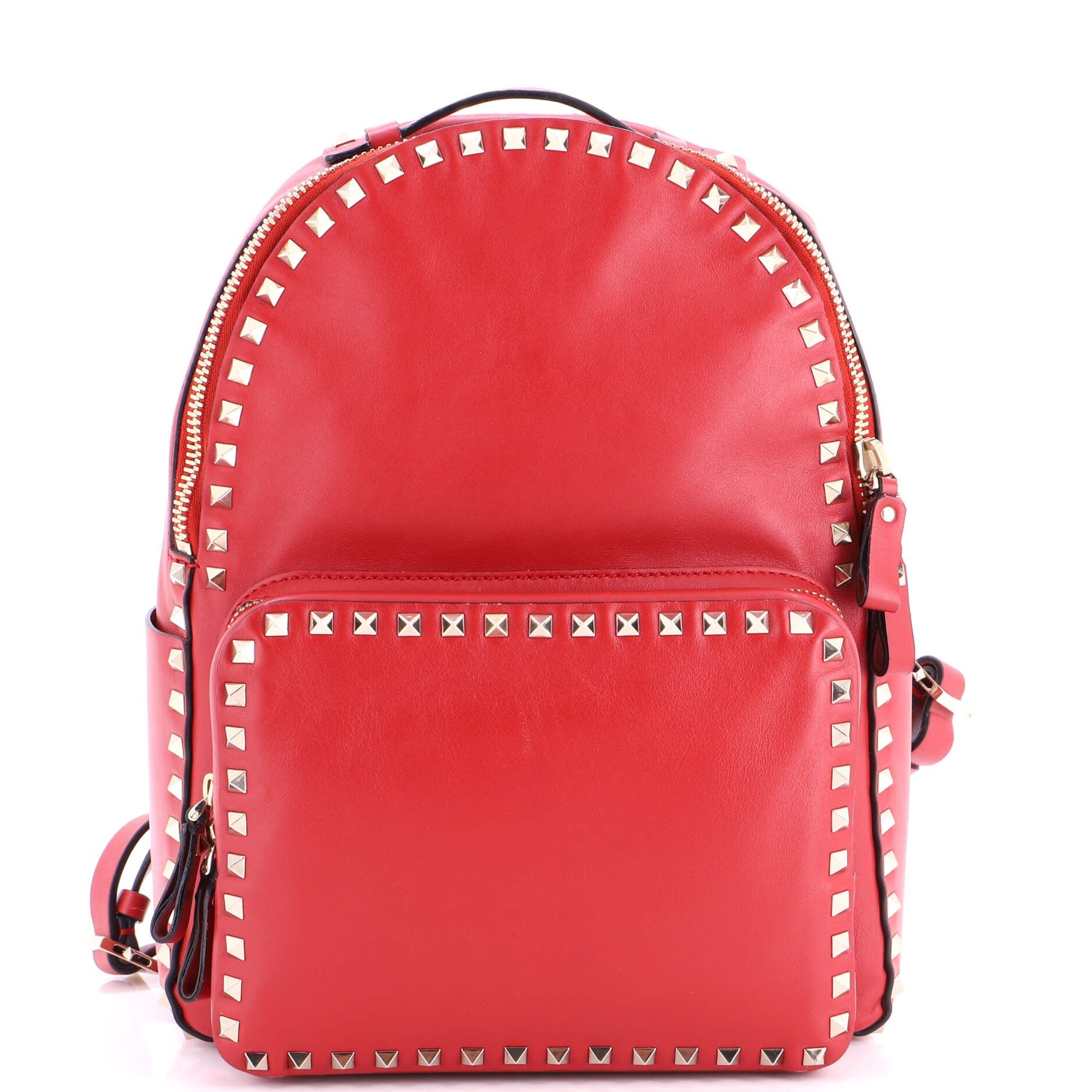 Rockstud Backpack Leather Medium
