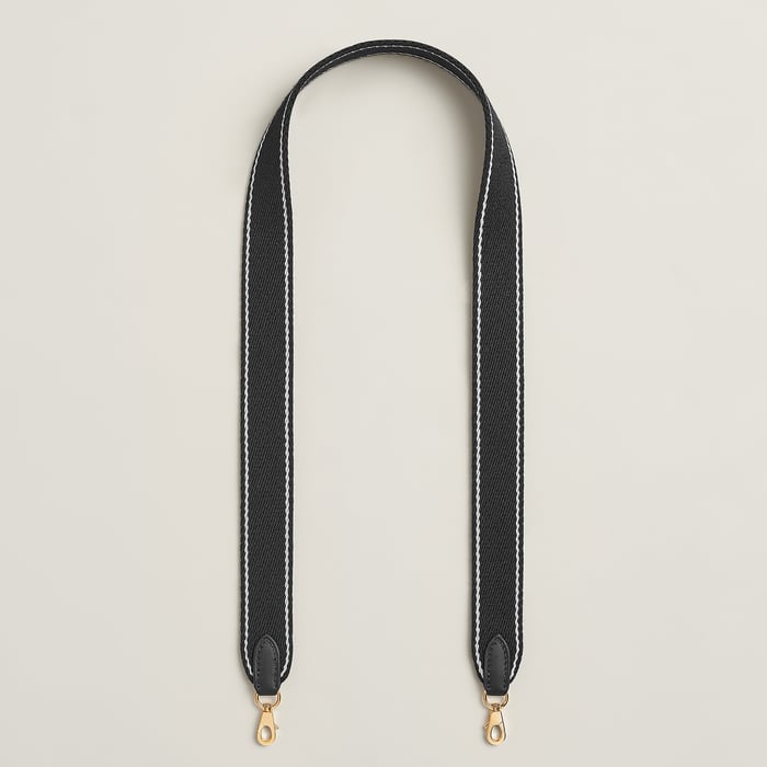 Sangle Wooly Sellier Bicolor Bag Strap