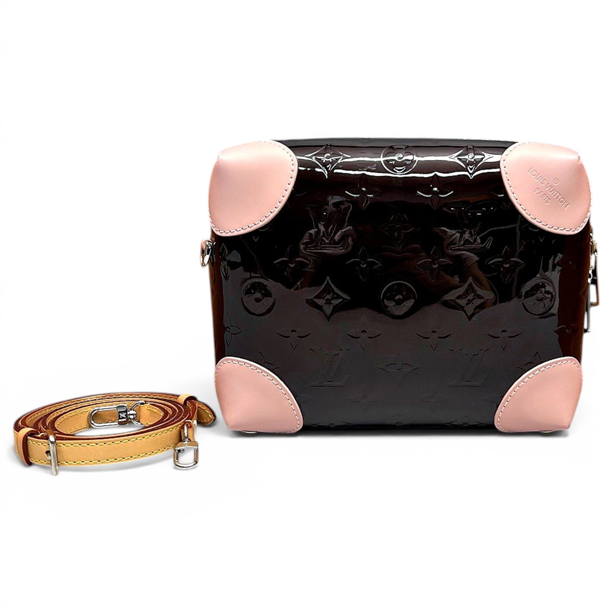 Camera Box leather crossbody bag