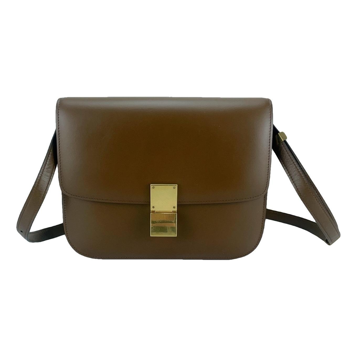 Classic leather handbag