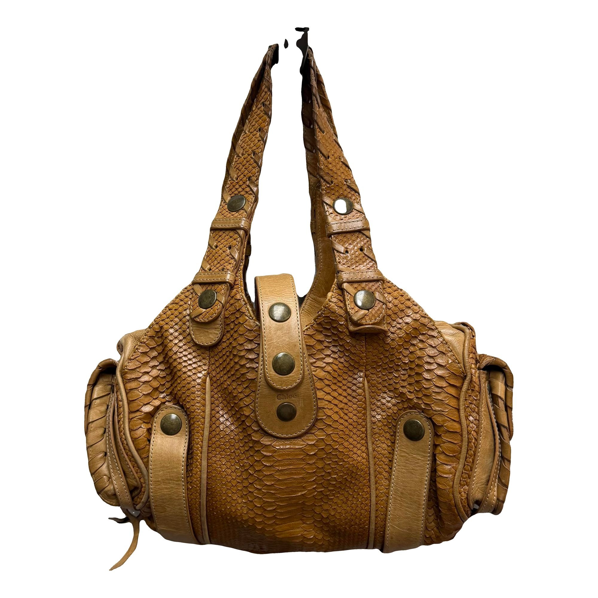 Silverado python handbag