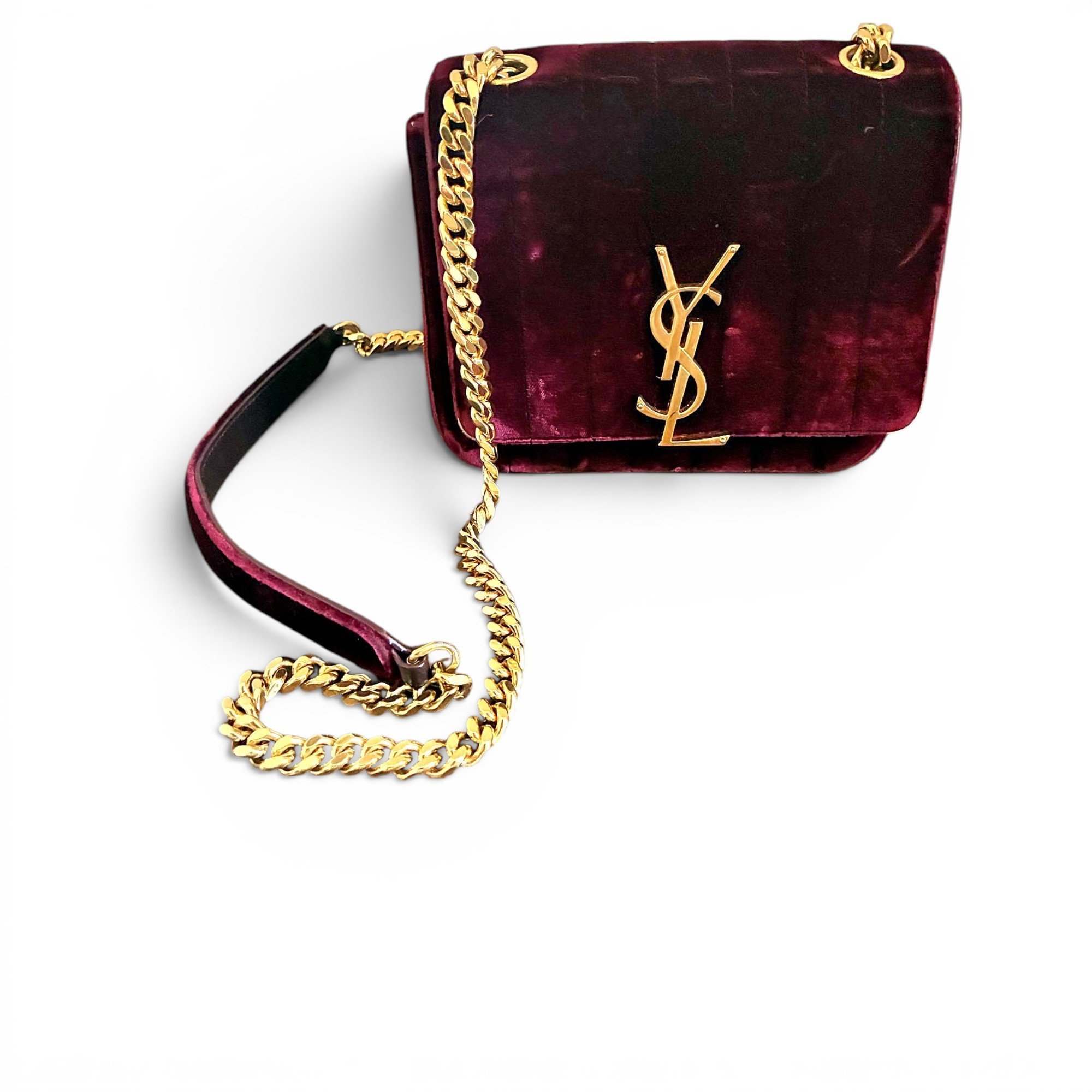Vicky velvet handbag