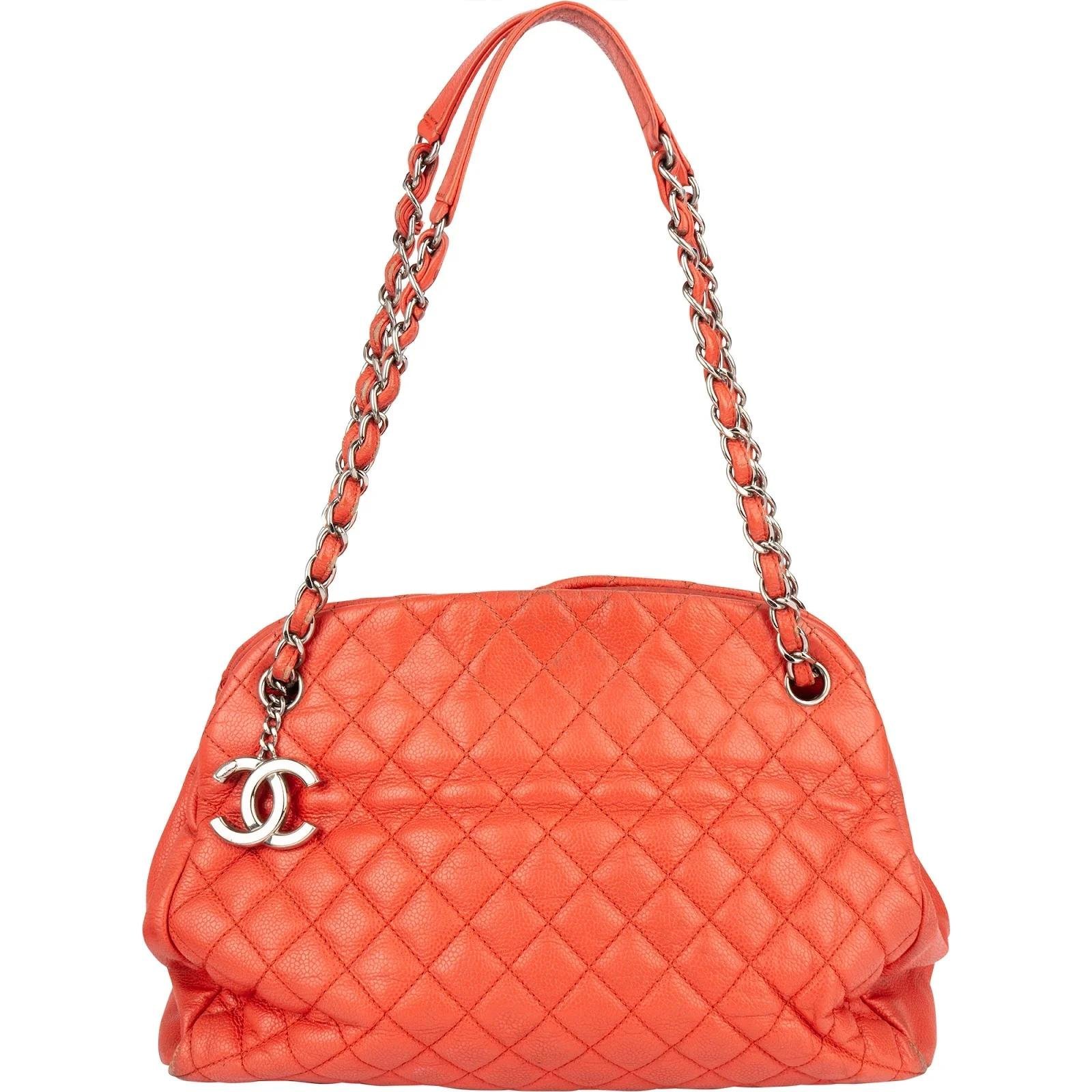 Mademoiselle leather handbag