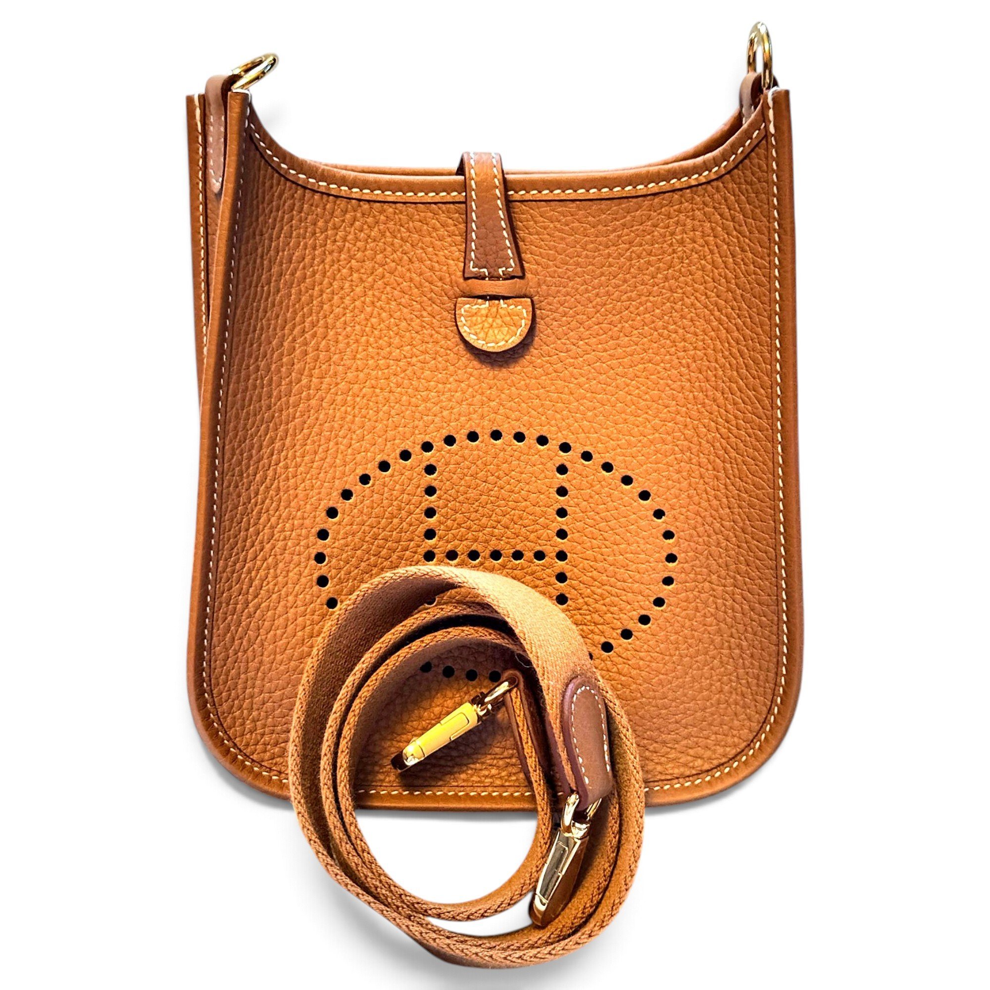 Evelyne leather crossbody bag