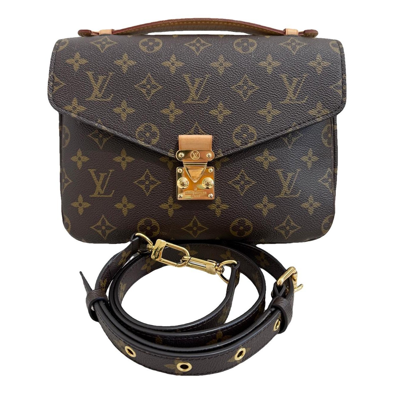 Metis leather handbag