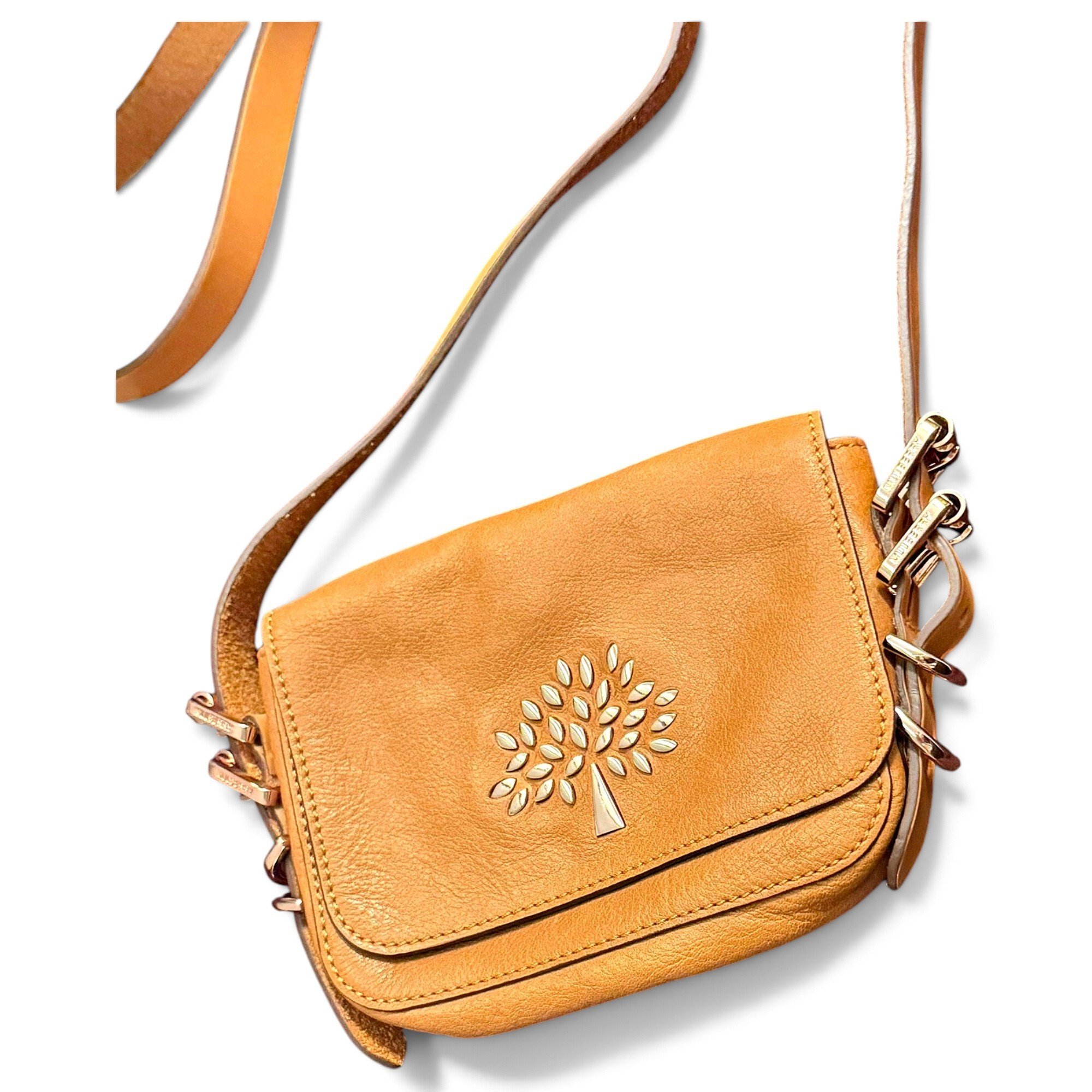 Leather mini bag
