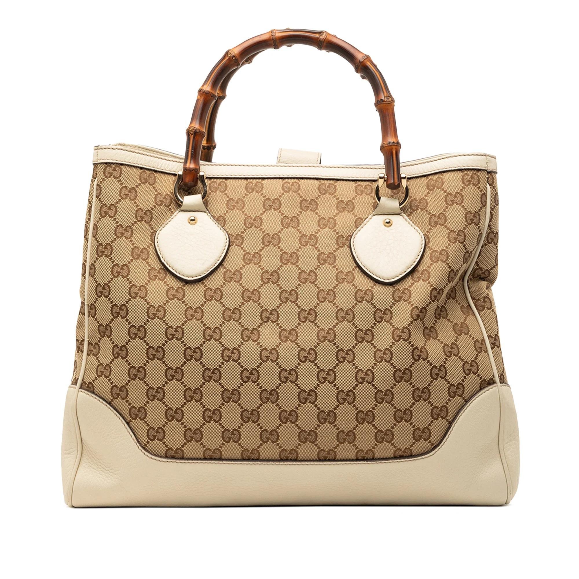 Bamboo leather tote