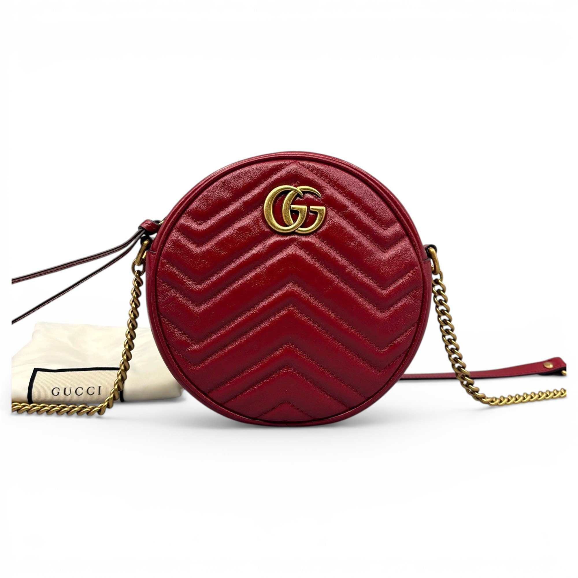 GG Marmont Circle leather handbag