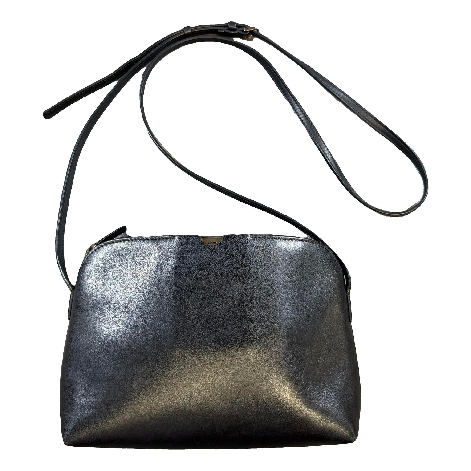 Leather crossbody bag