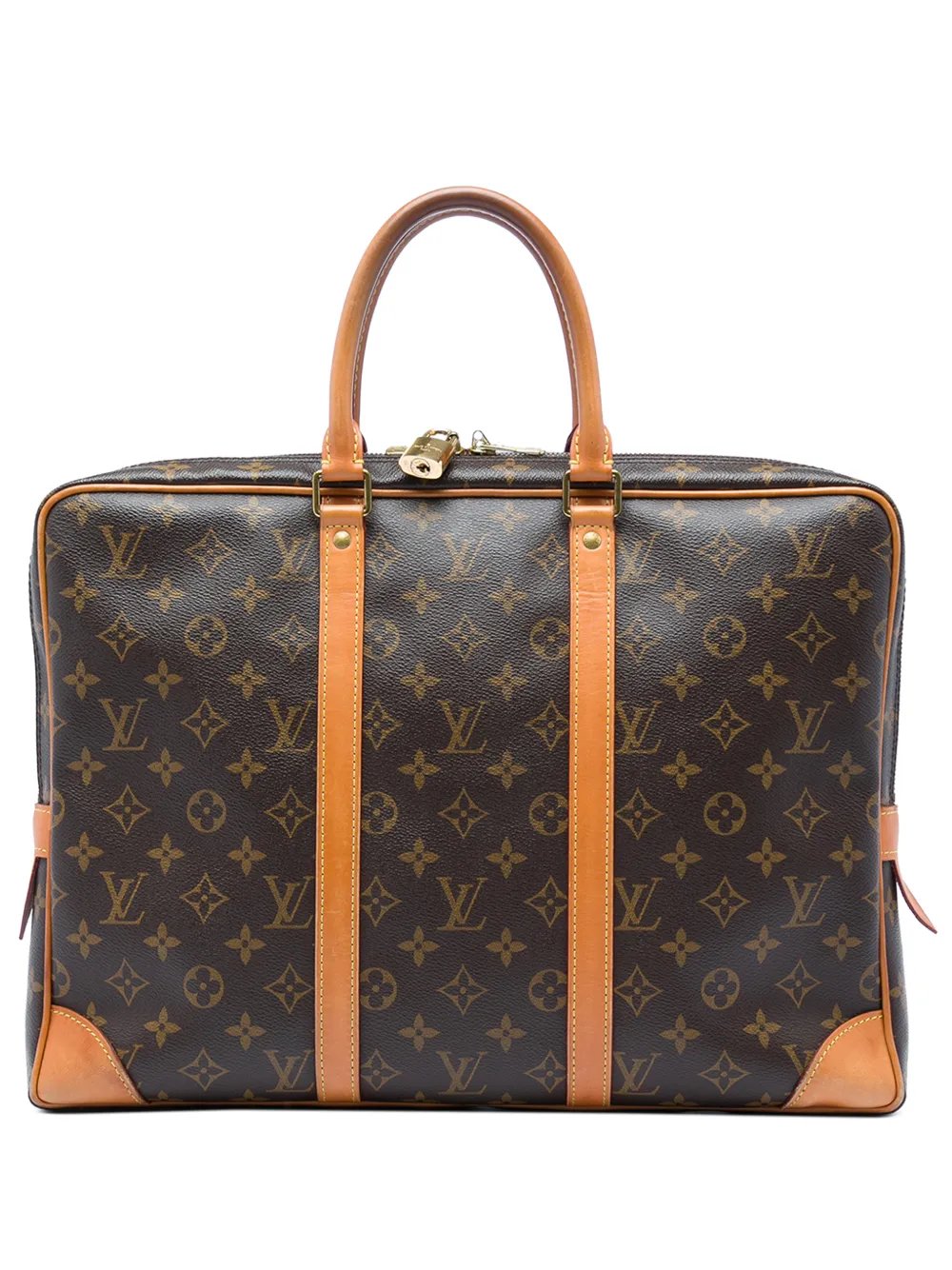2015 Monogram Porte Documents Voyage business bag