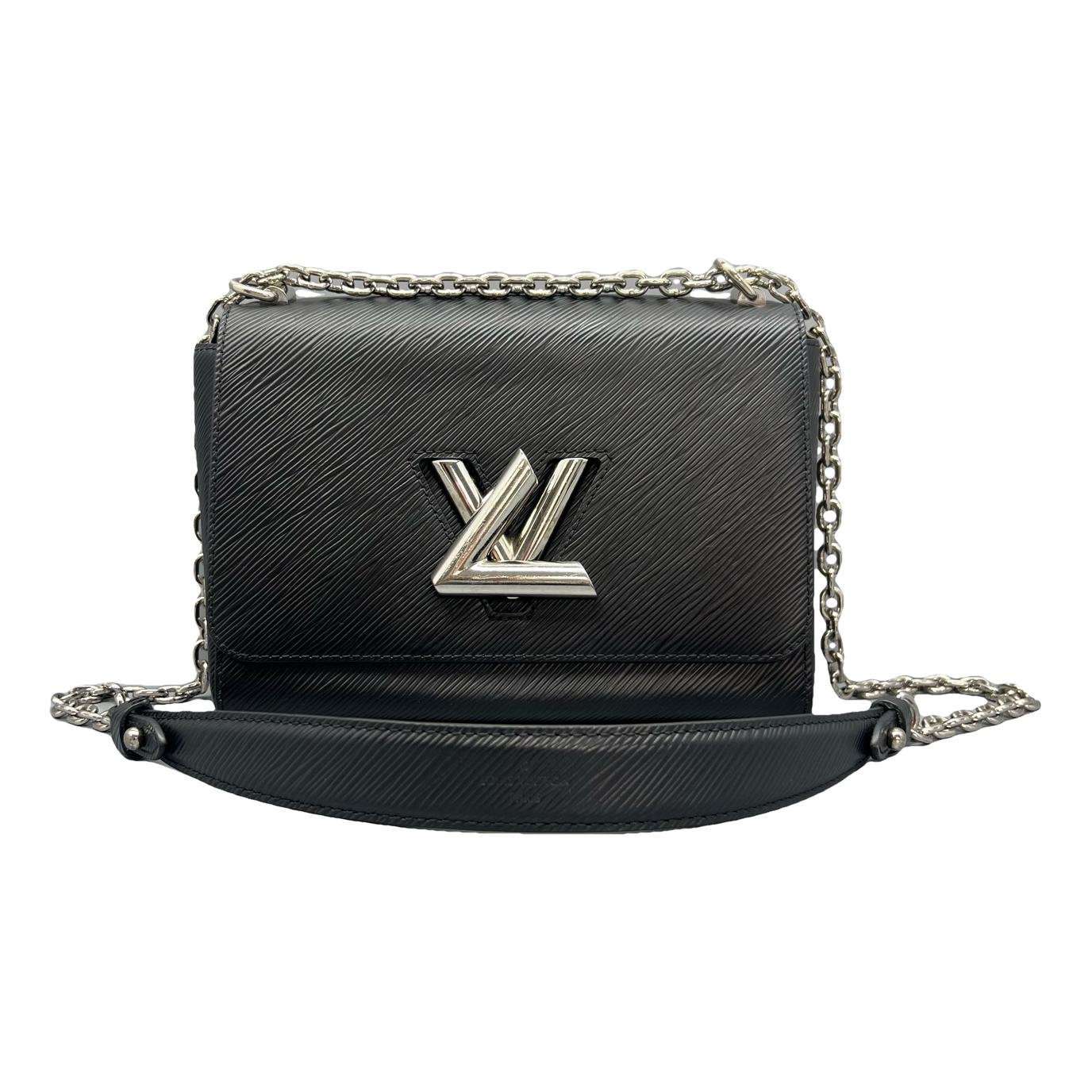 Twist leather handbag