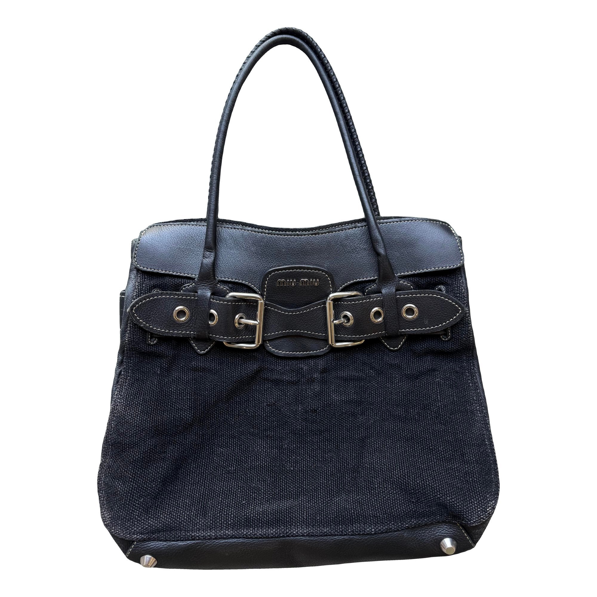 Linen handbag