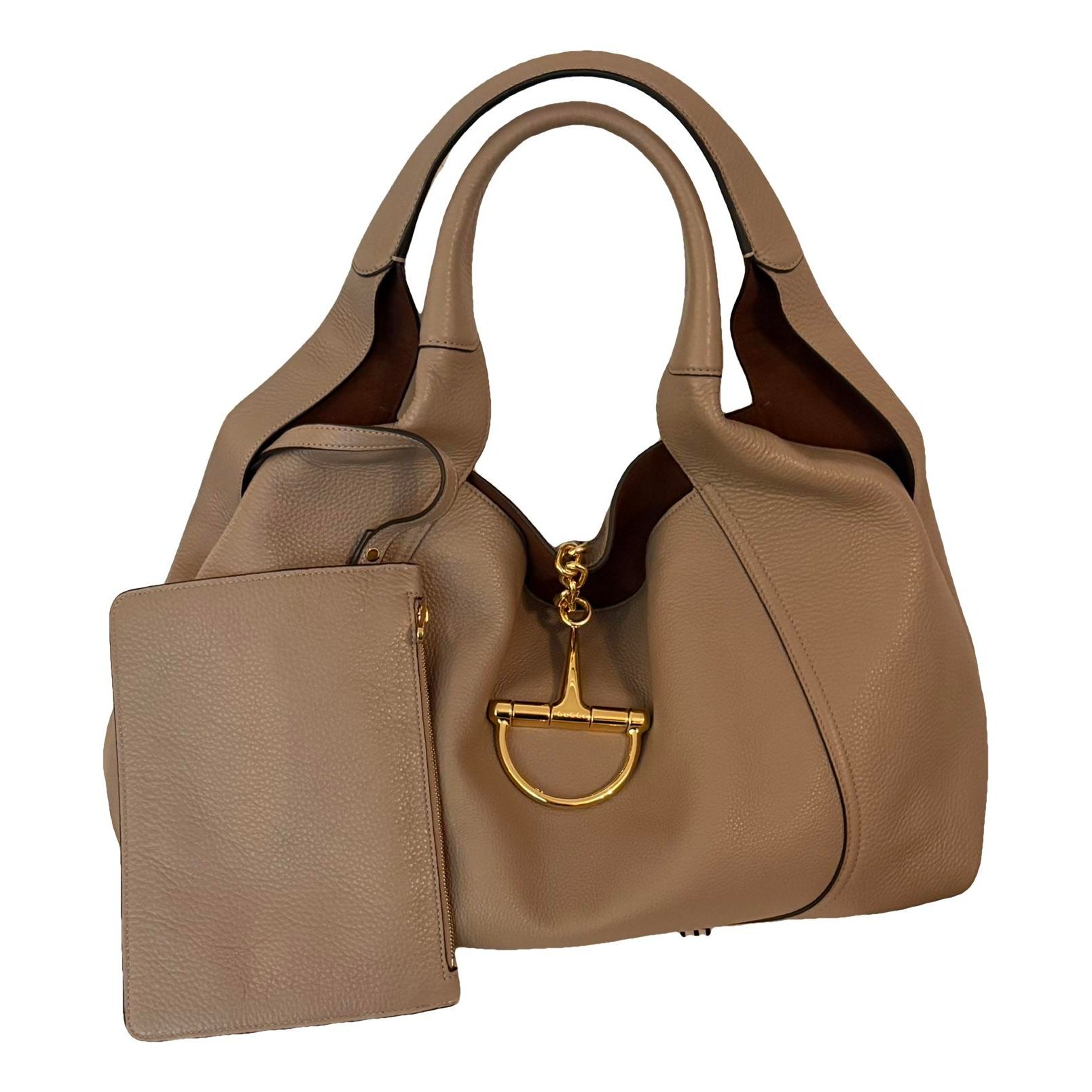 Softbit leather handbag