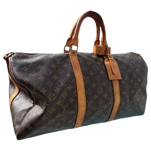 Keepall leather 48h bag