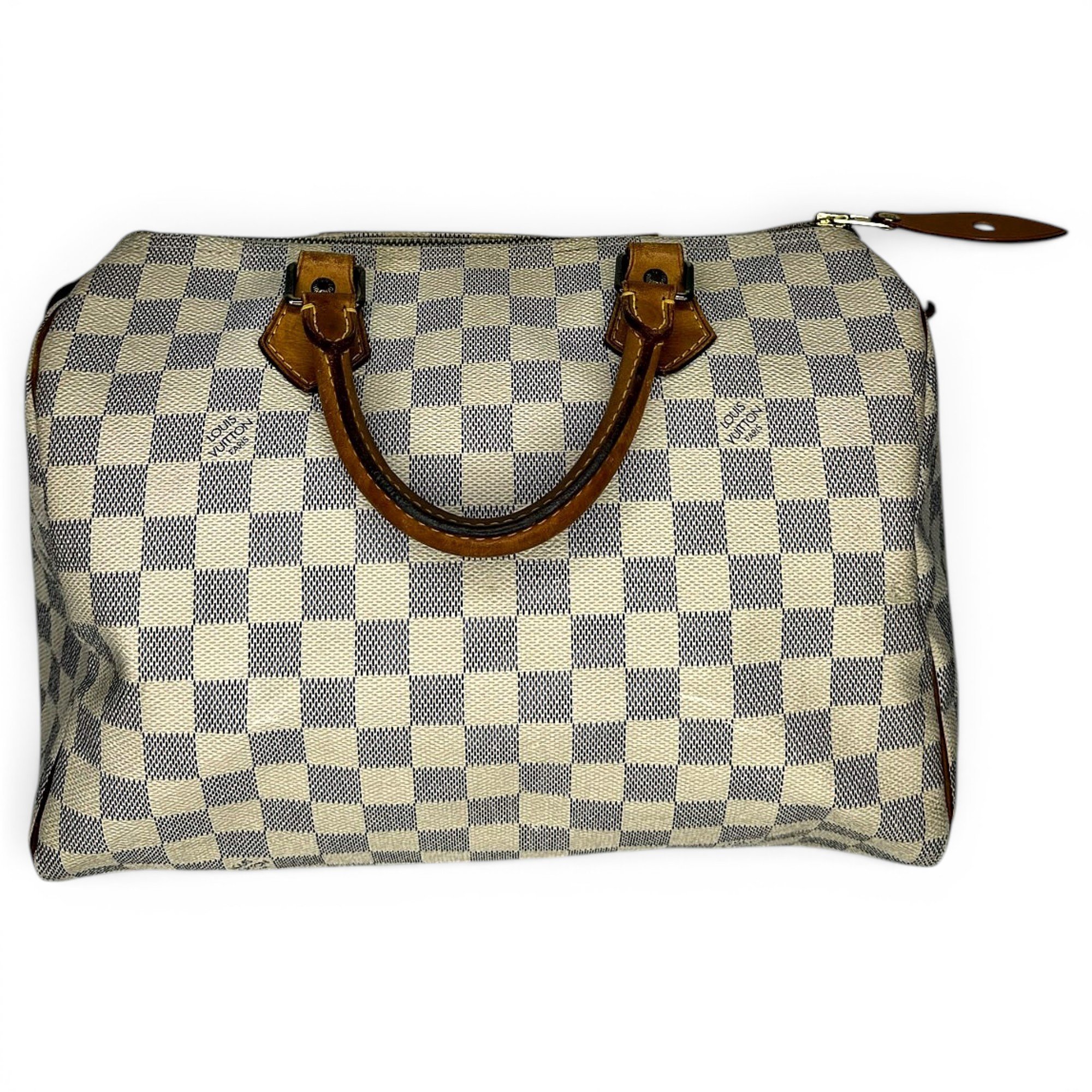 Speedy leather handbag