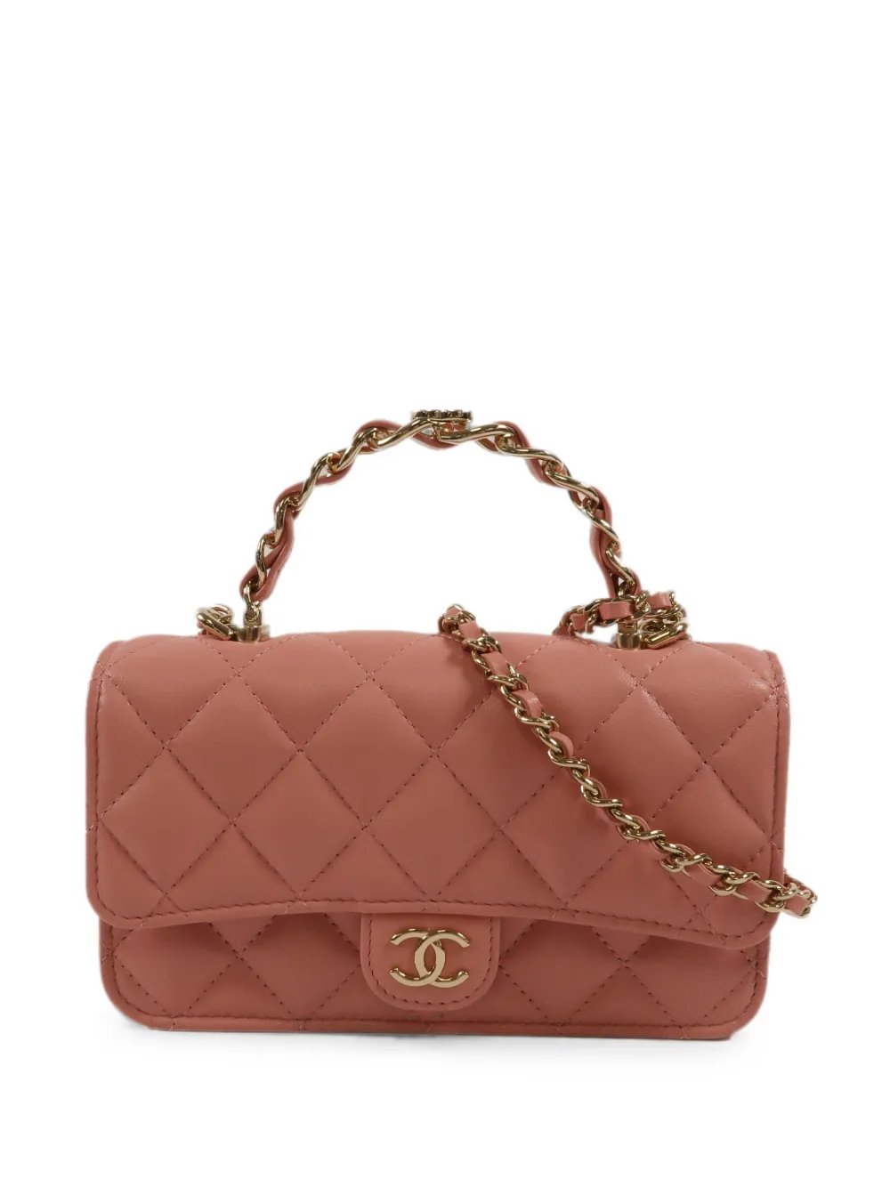 Single Flap CC turn-lock mini bag