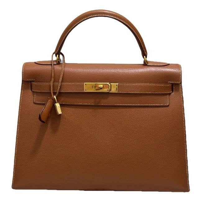 Kelly 32 leather handbag