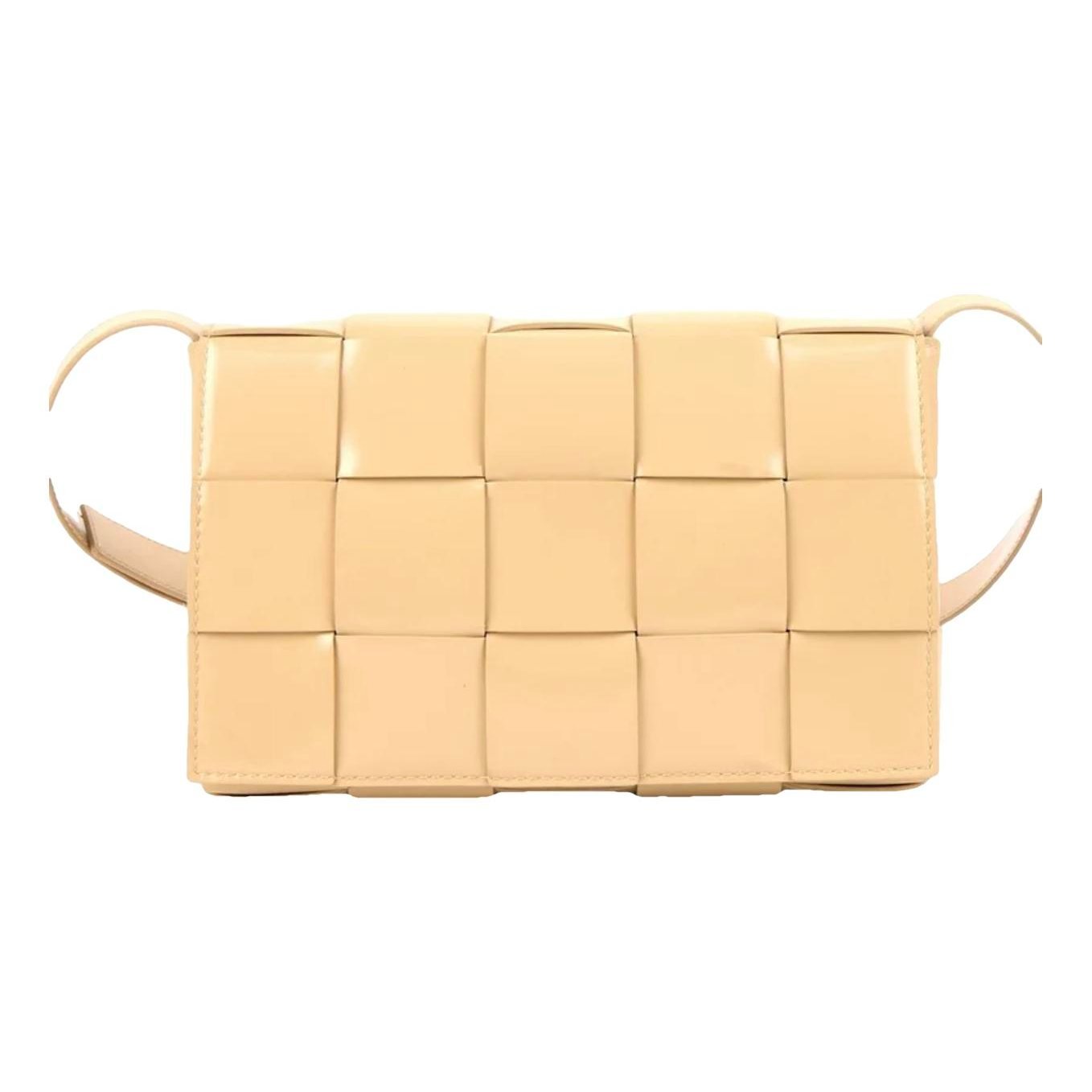 Cassette leather crossbody bag