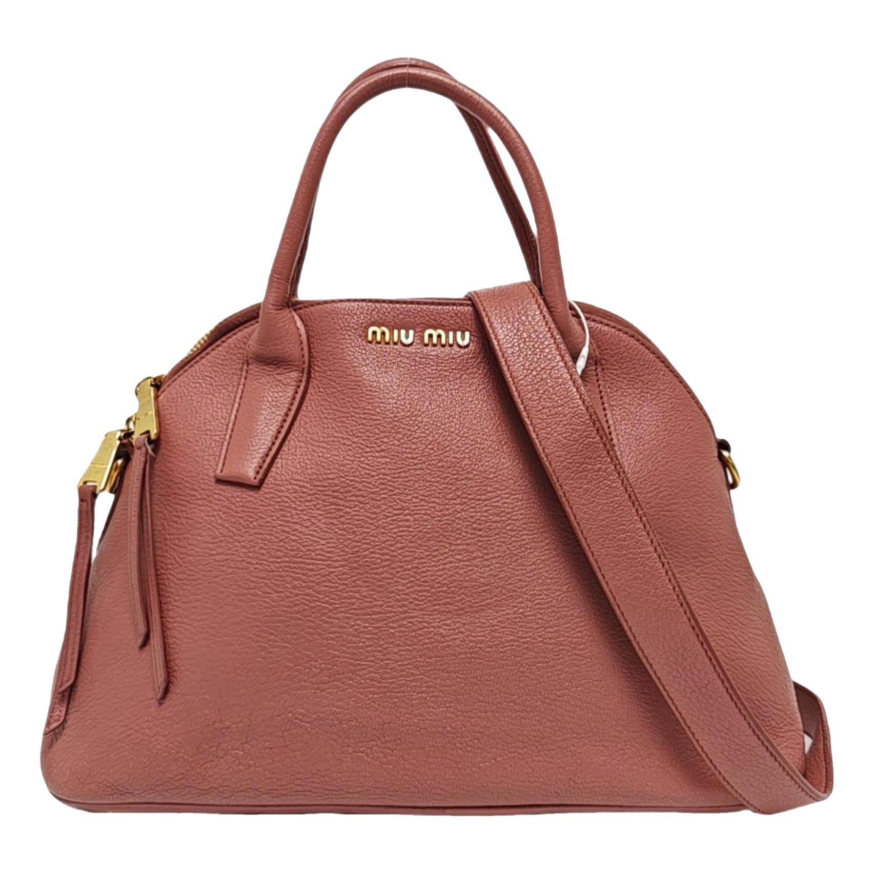 Leather crossbody bag
