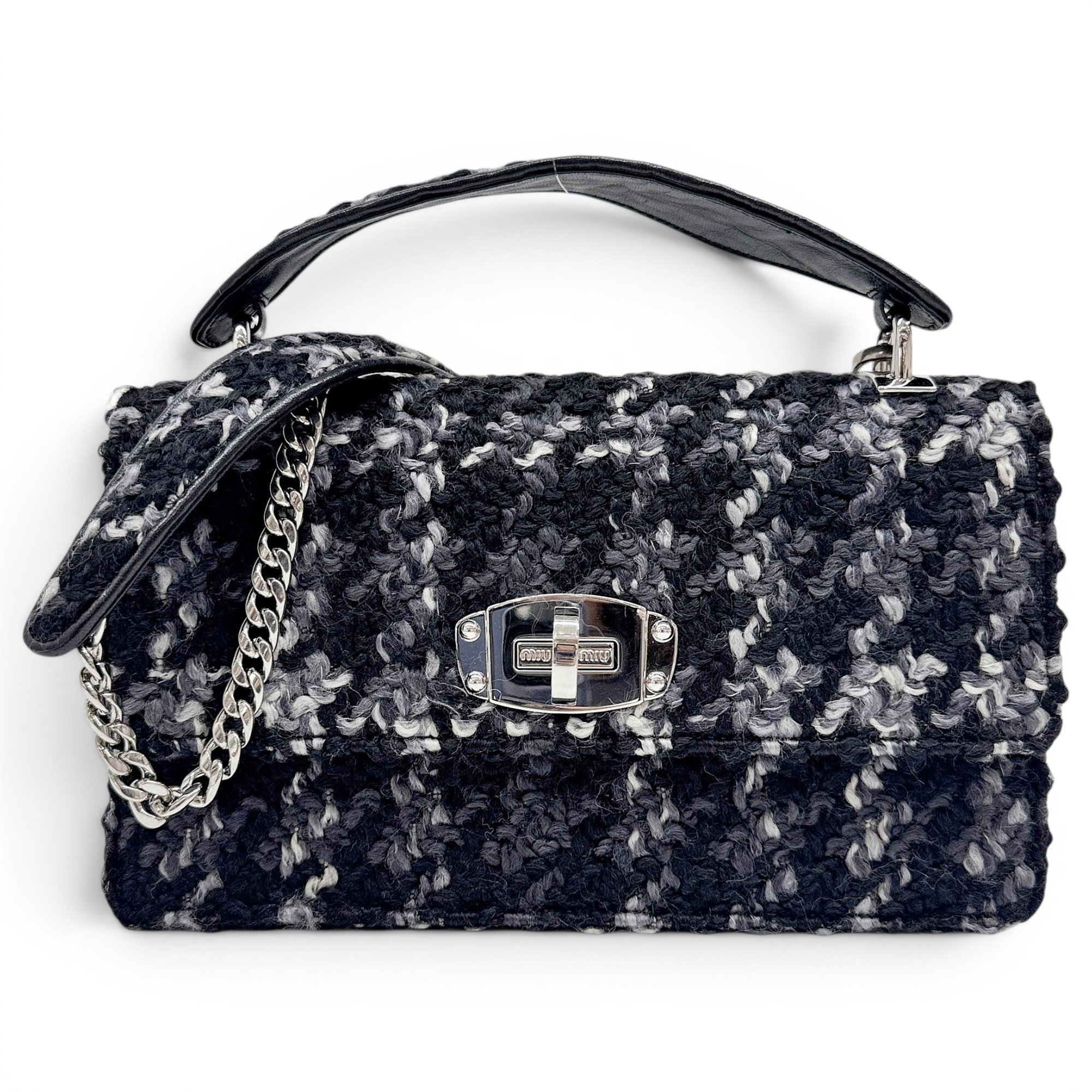 Cleo wool handbag