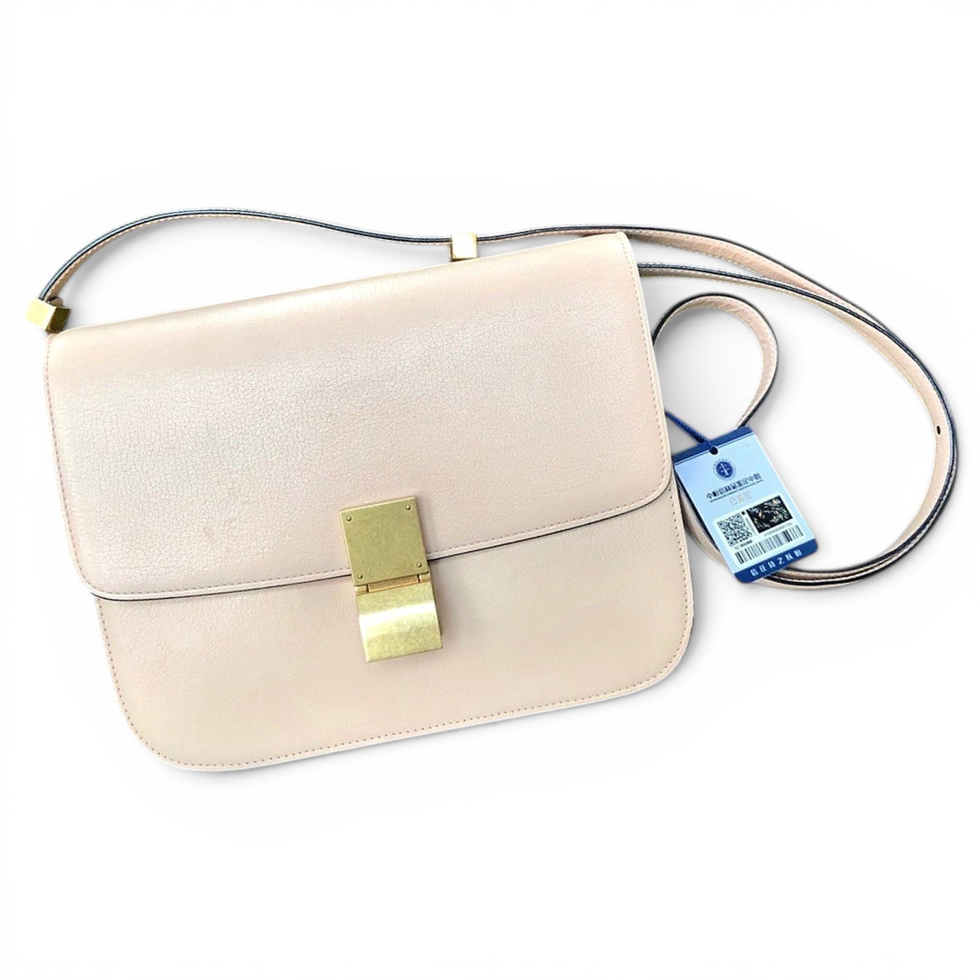 Classic leather handbag