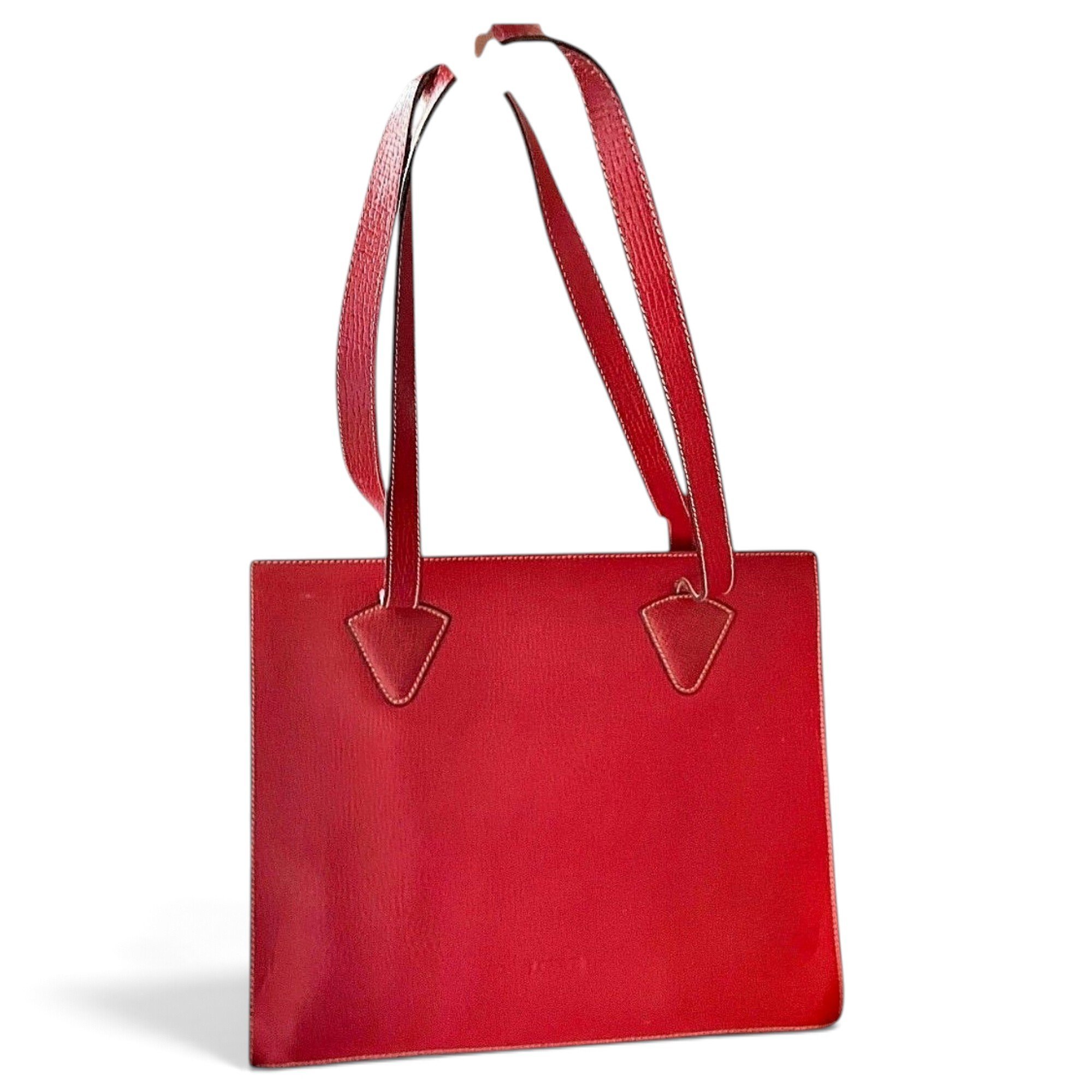 Leather tote